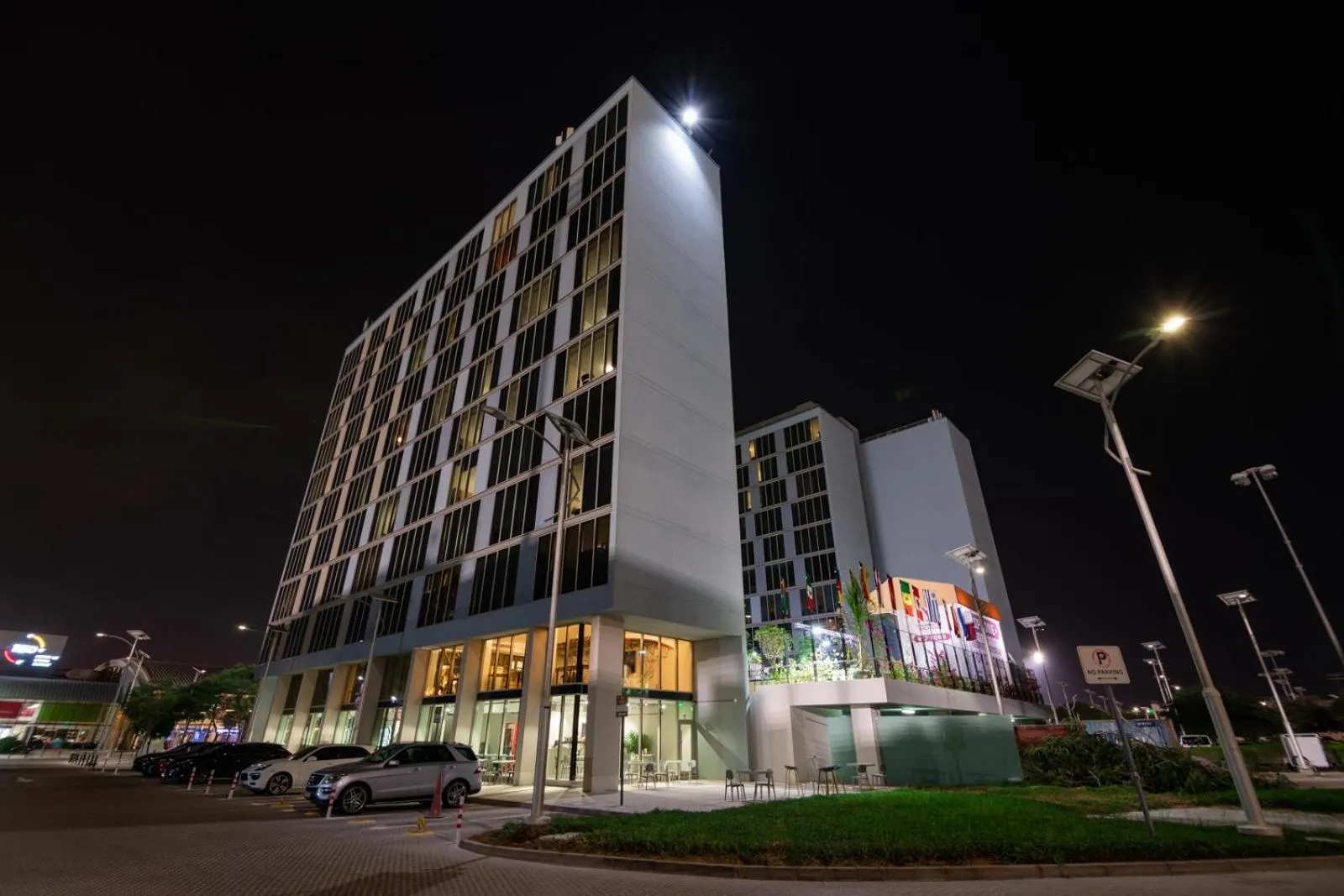 Property building in Emirates Sports Hotel, Dubai Sports City