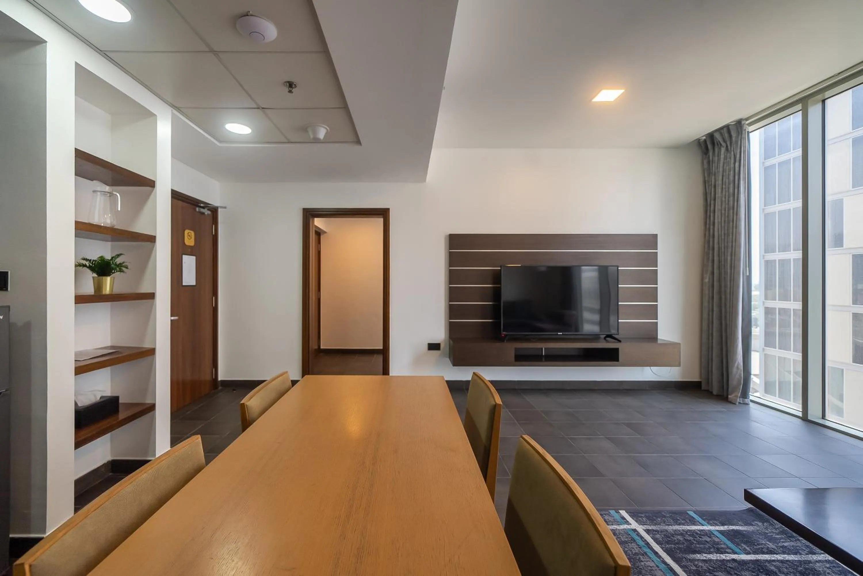 Living room in Emirates Sports Hotel, Dubai Sports City