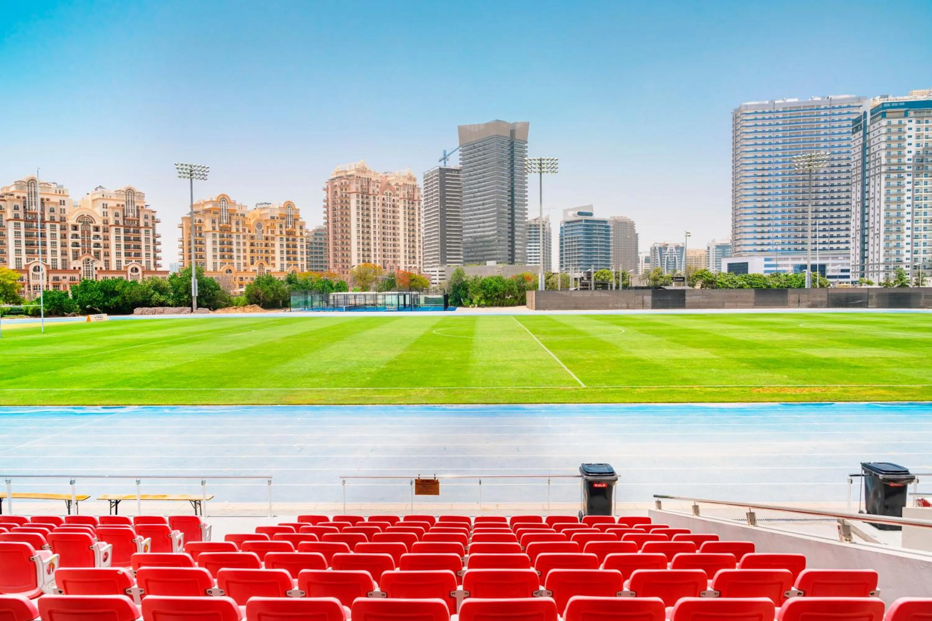 Day in Emirates Sports Hotel, Dubai Sports City