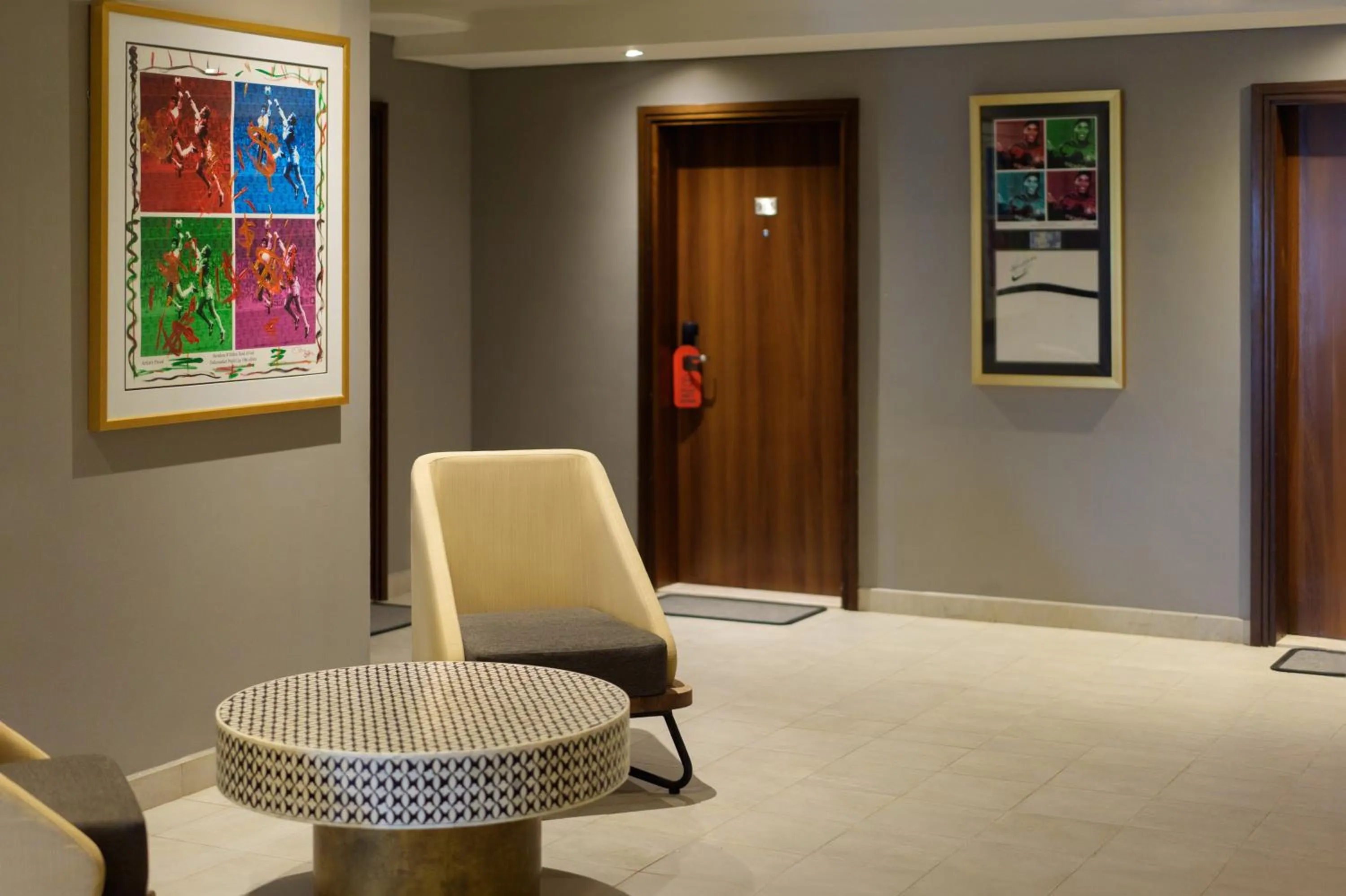 Property building in Emirates Sports Hotel, Dubai Sports City