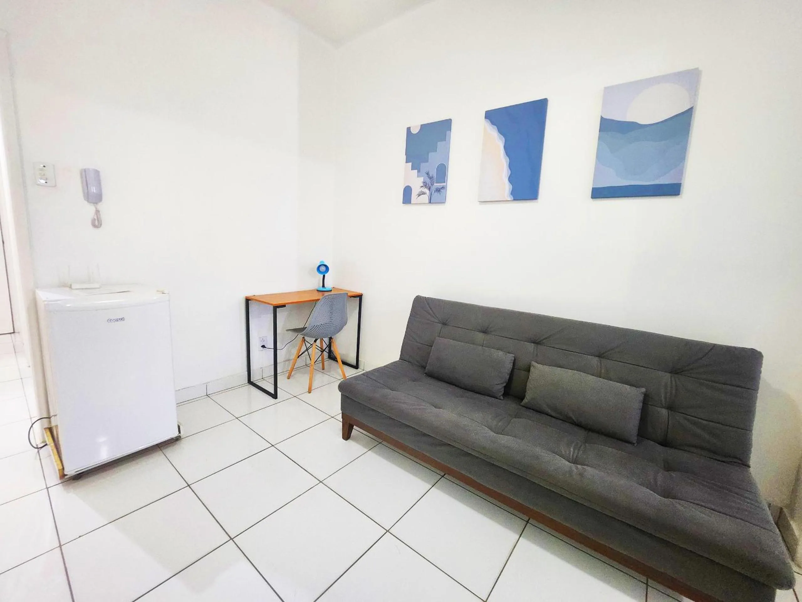 Studio com Vista da Praia Ar, Wi-fi TC501