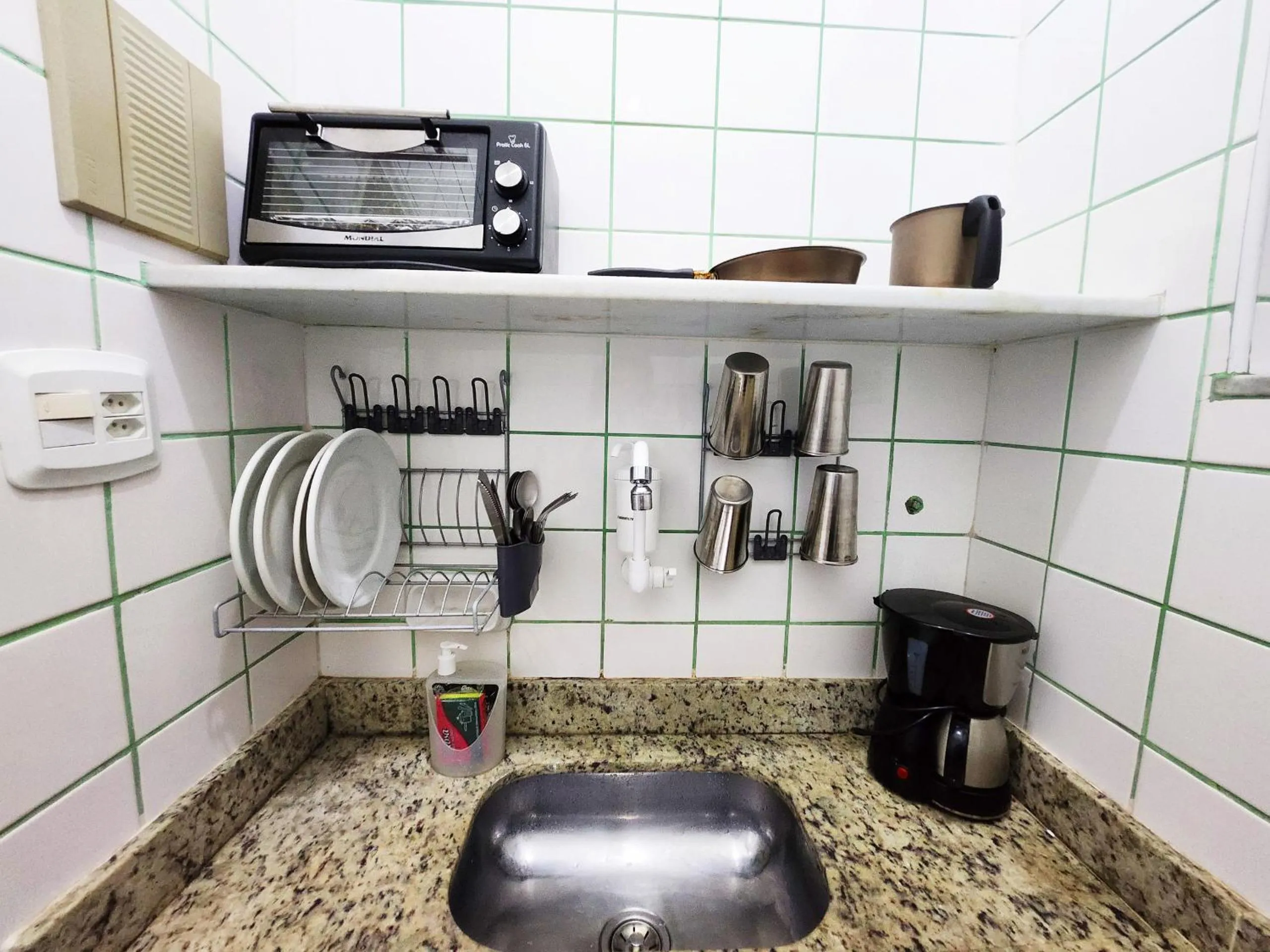 Studio com Vista da Praia Ar, Wi-fi TC501