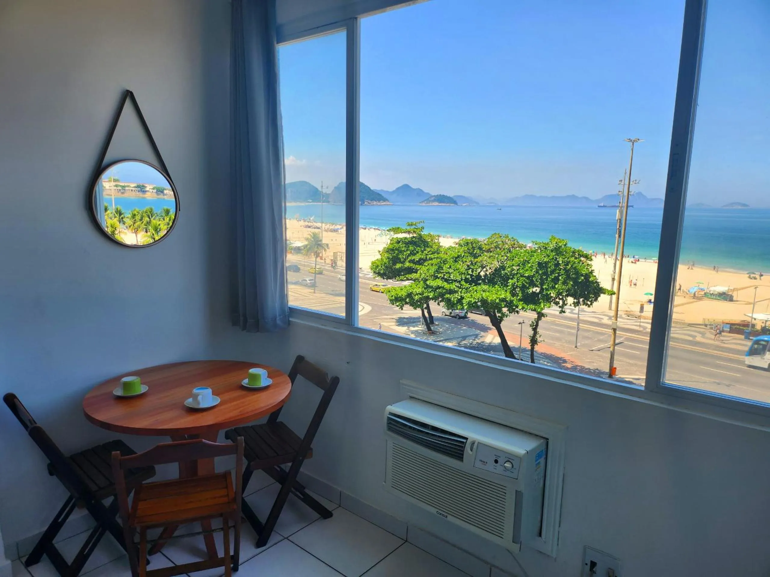 Studio com Vista da Praia Ar, Wi-fi TC501