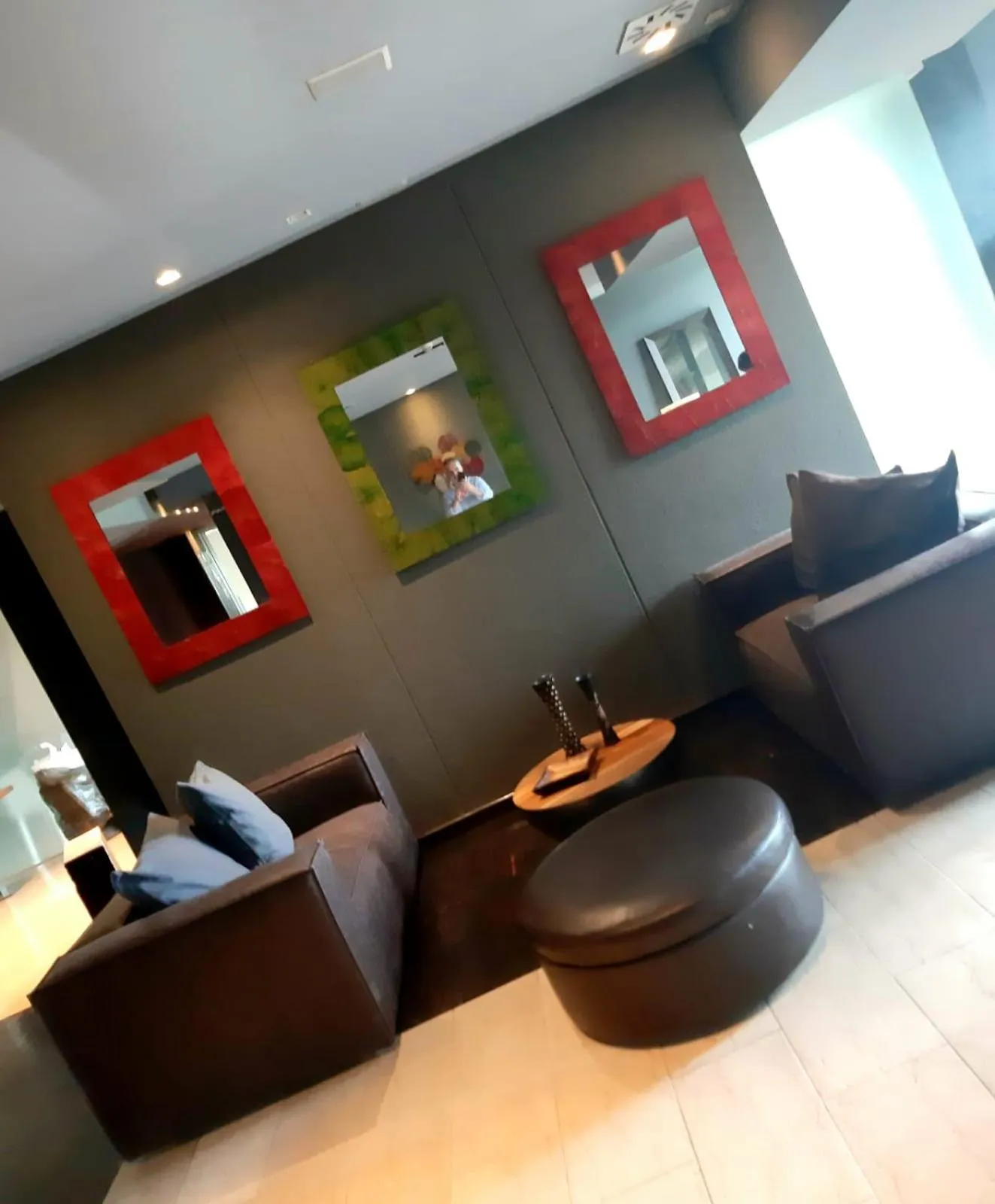 Communal lounge/ TV room in Bes Hotel Cremona Soncino