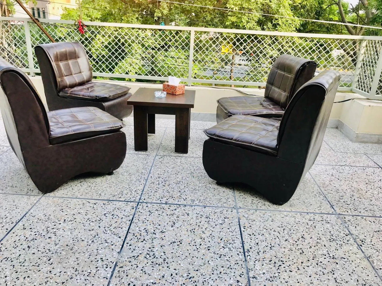 Balcony/Terrace in Hotel Rose Inn Lahore