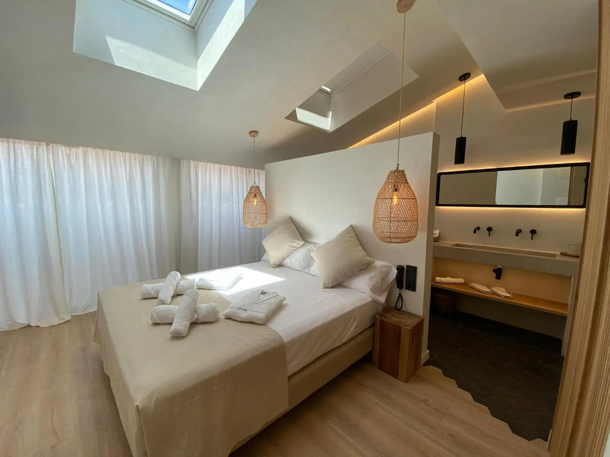 Bed in S´Estancia Suites Bed in S´Estancia Suites