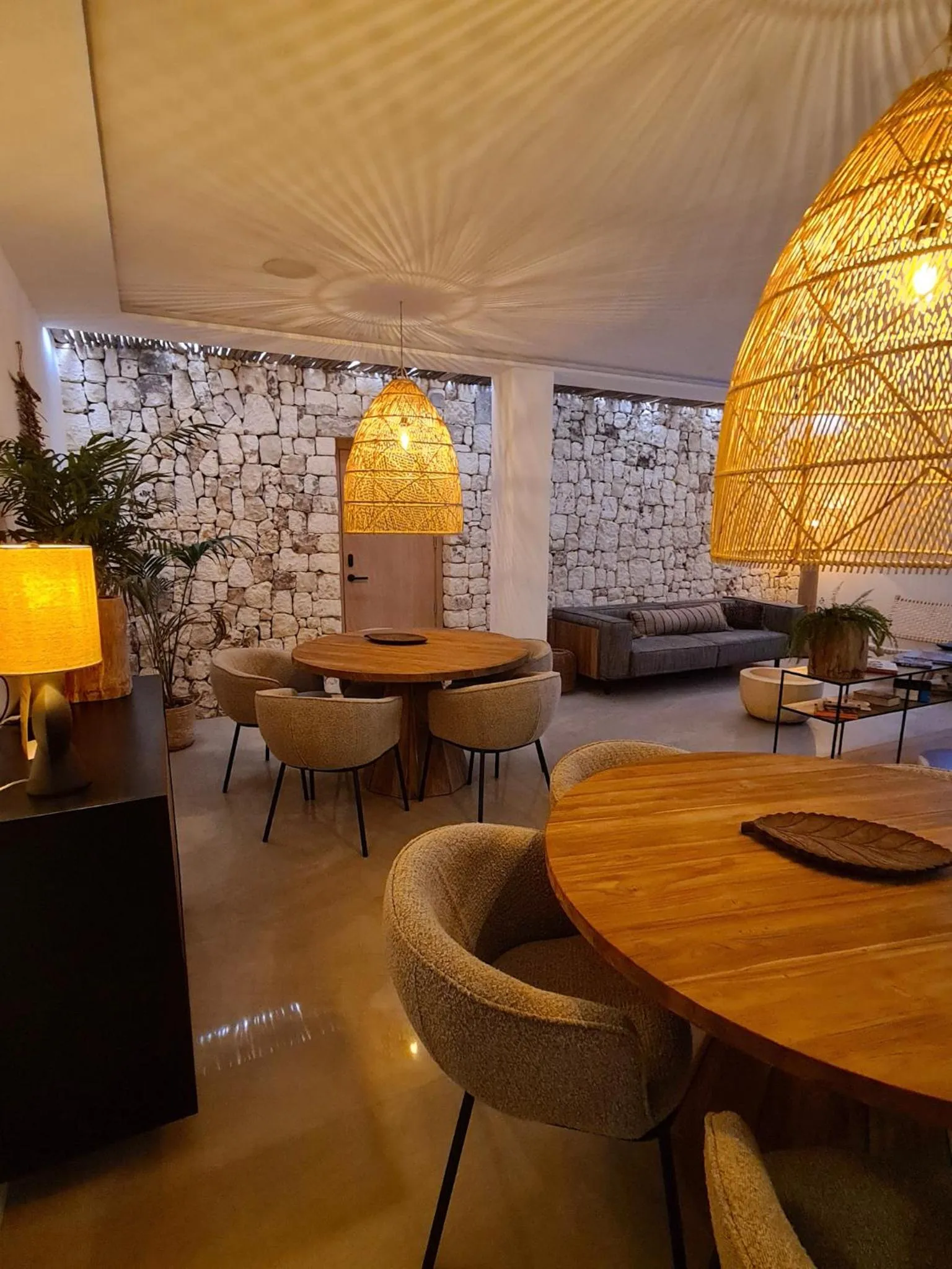 Living room in S´Estancia Suites