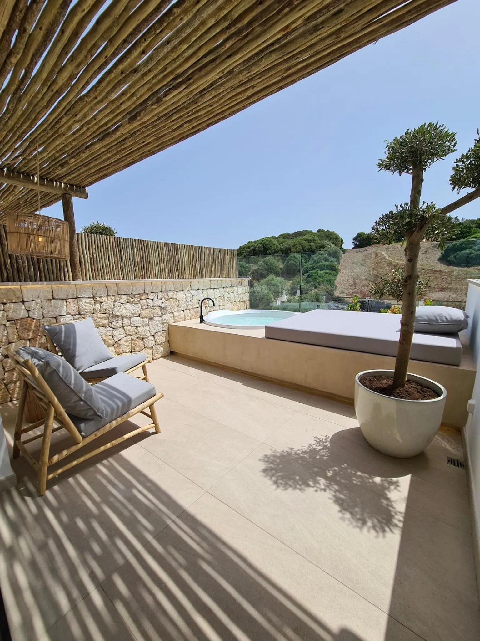 Natural landscape in S´Estancia Suites