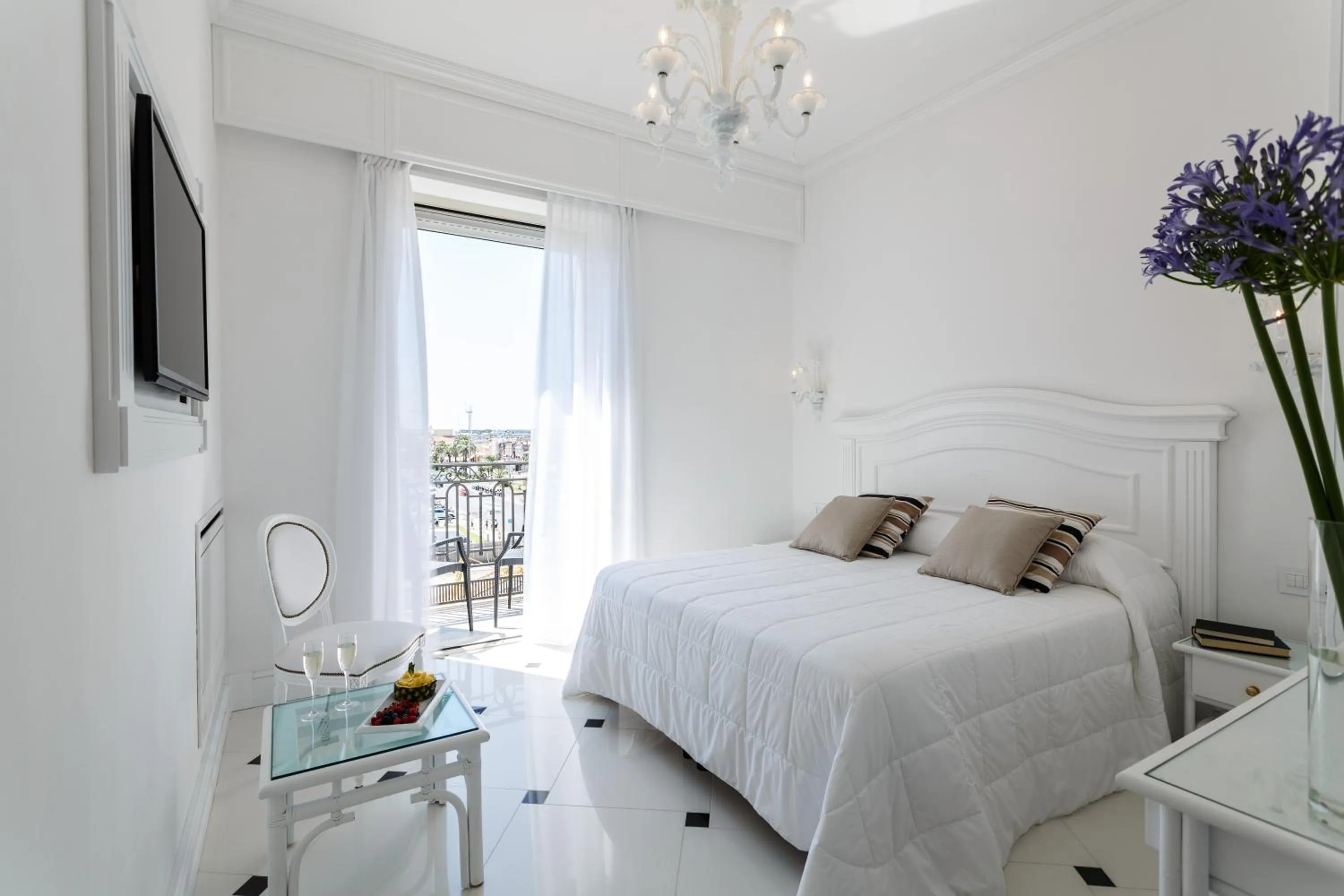 Bed in Hotel President