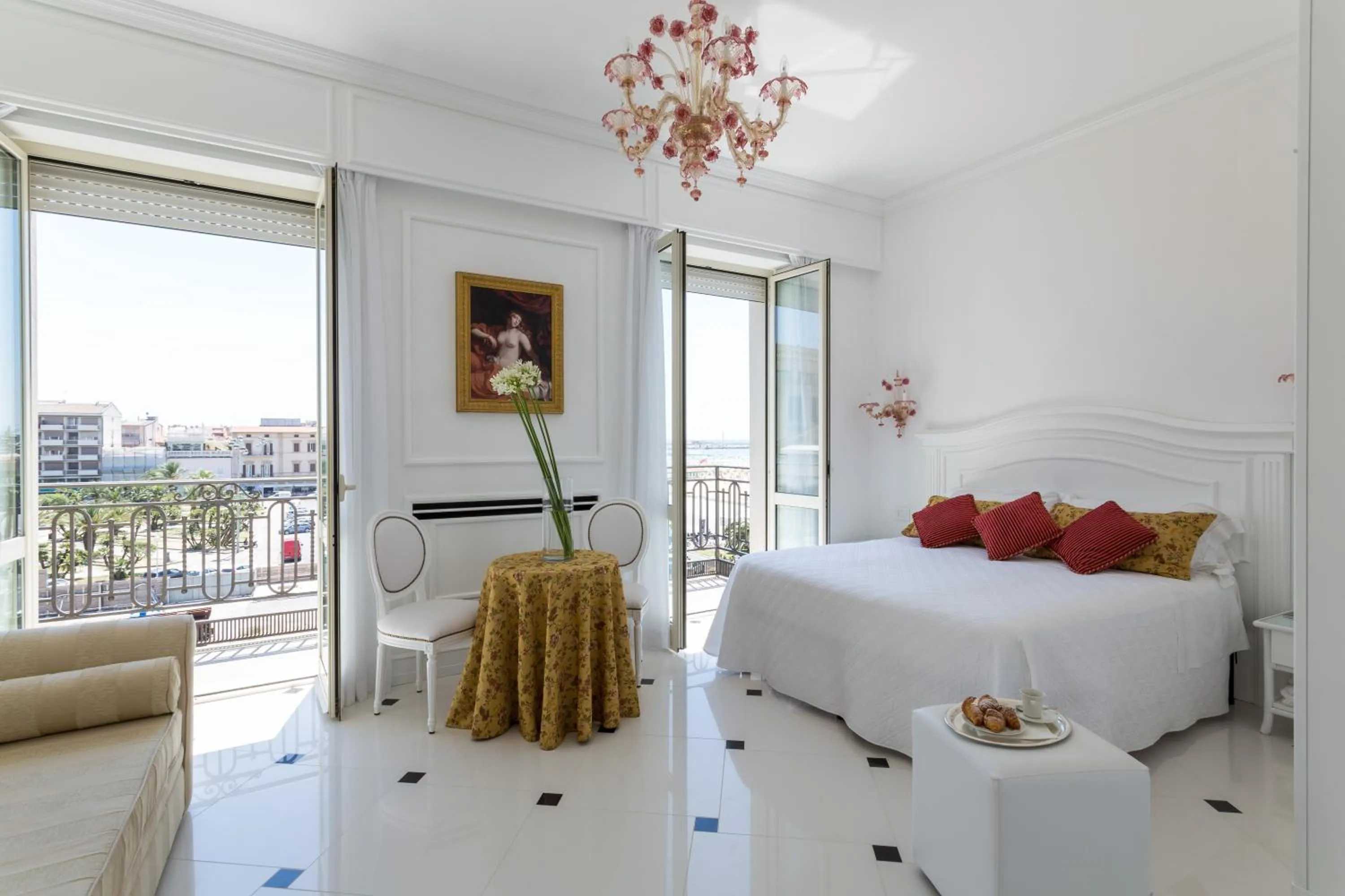 Bed in Hotel President