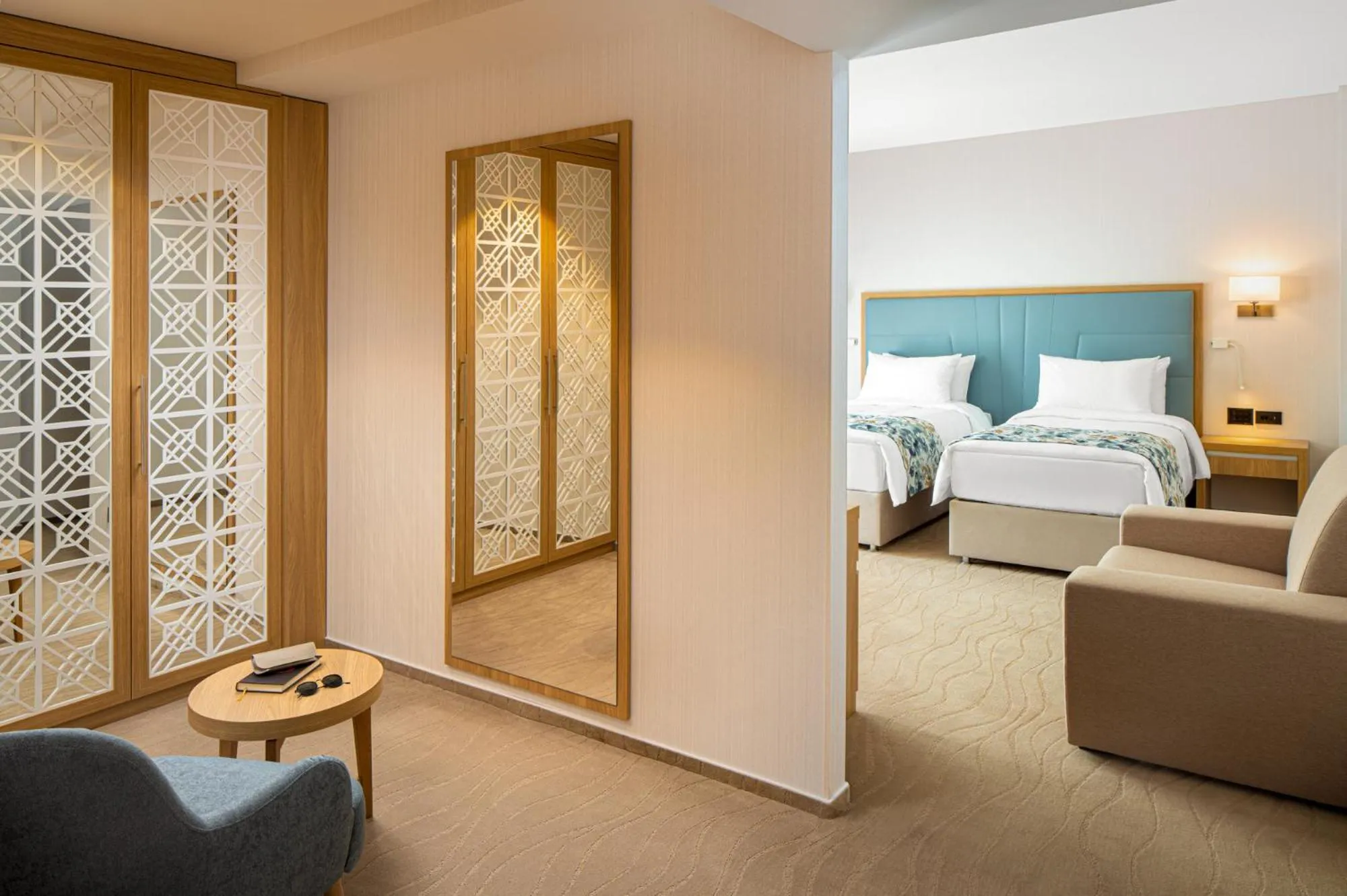 Bed in Alma Health & Spa Retreat