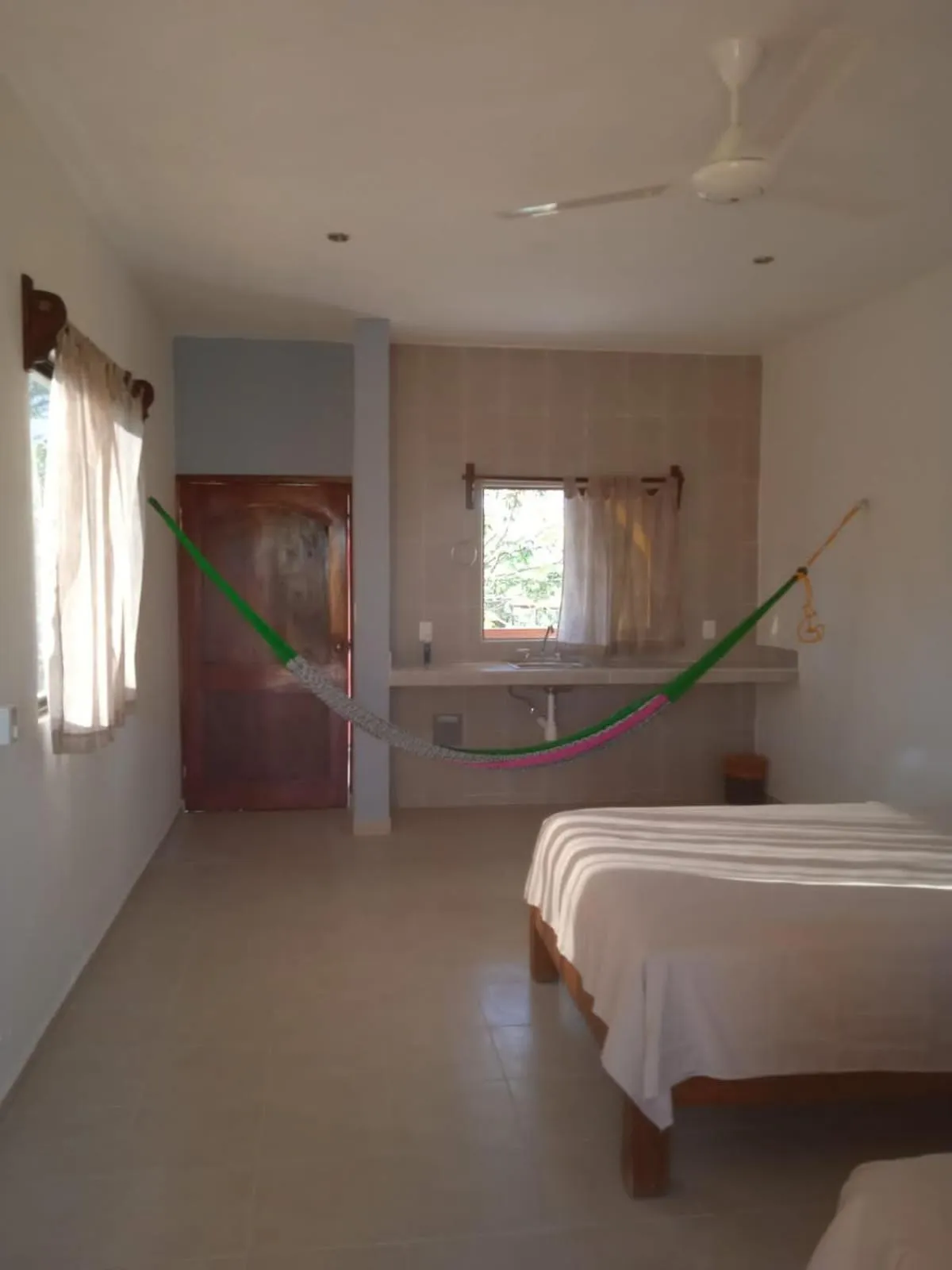 Bed in Ecohotel Shalom