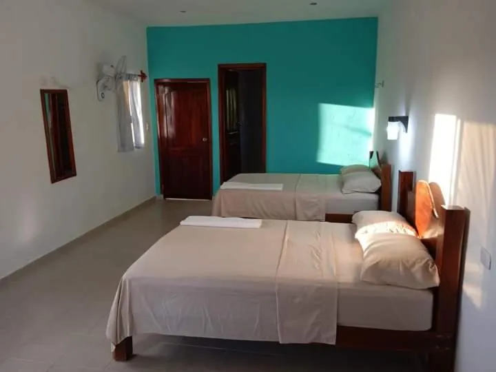 Bed in Ecohotel Shalom