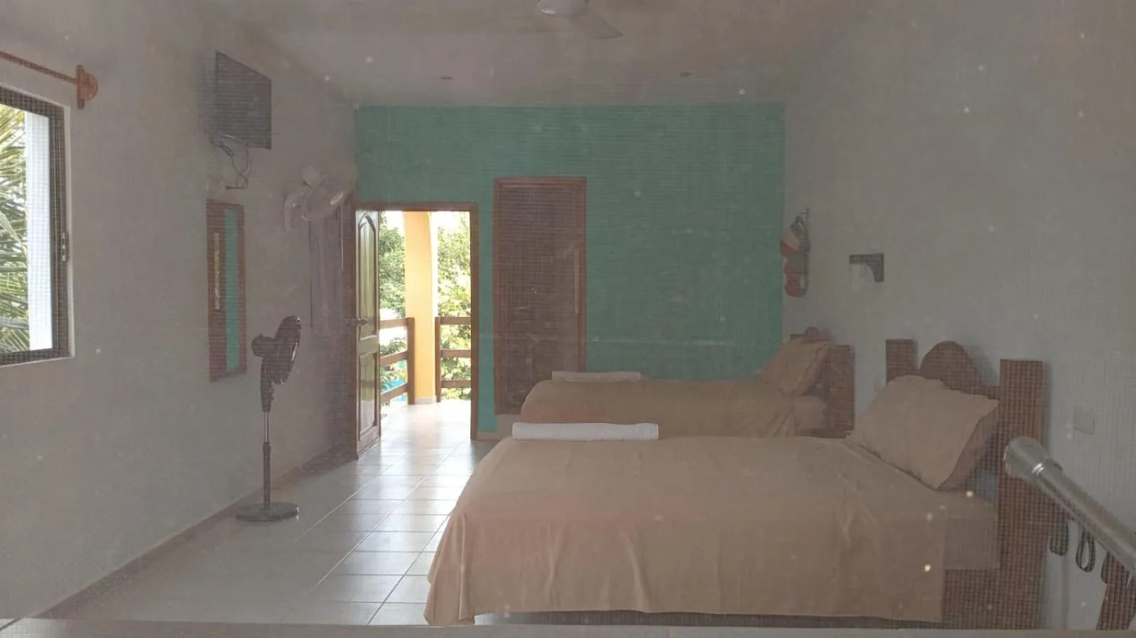 Bed in Ecohotel Shalom