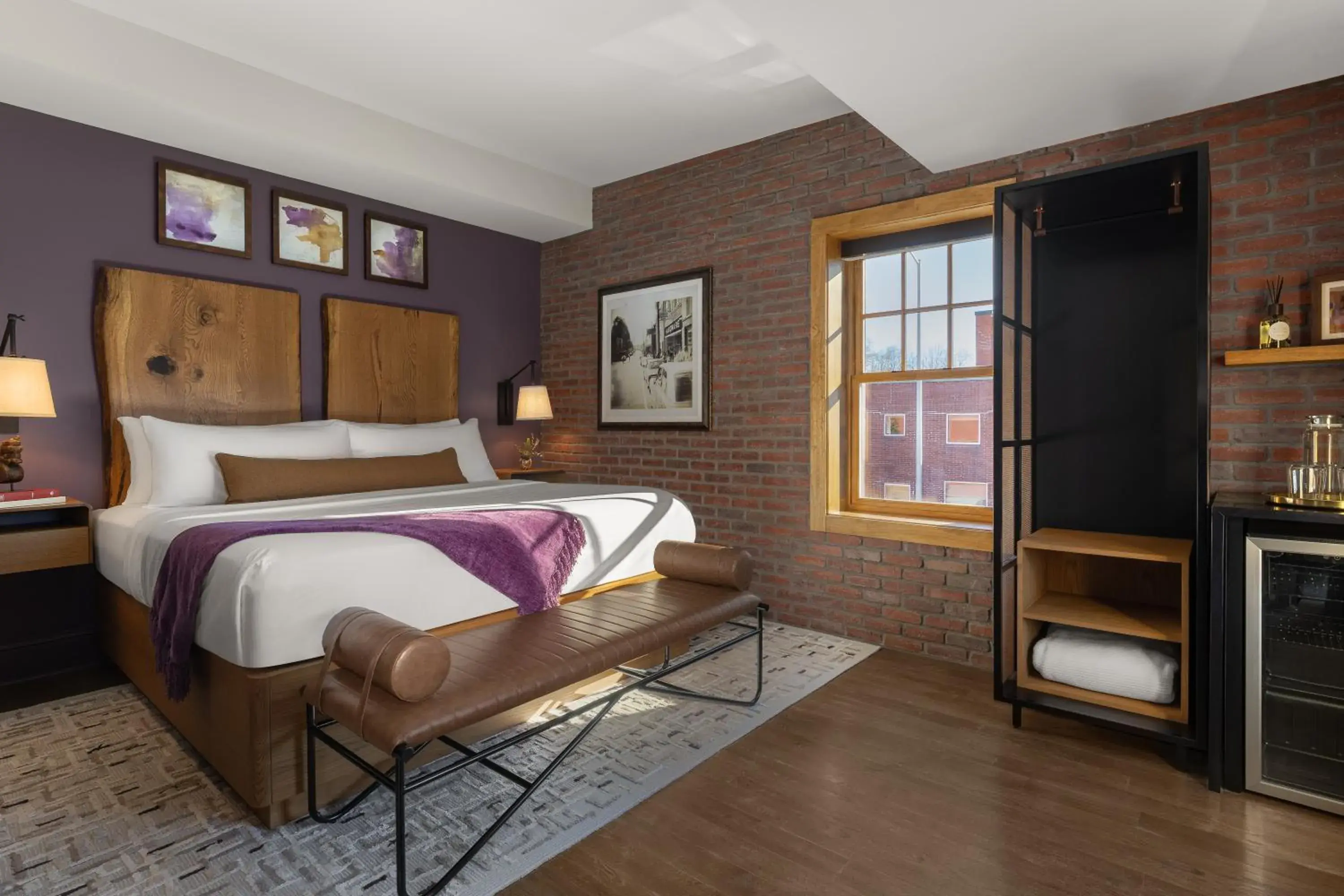 Bed in The Horton Hotel Bed in The Horton Hotel