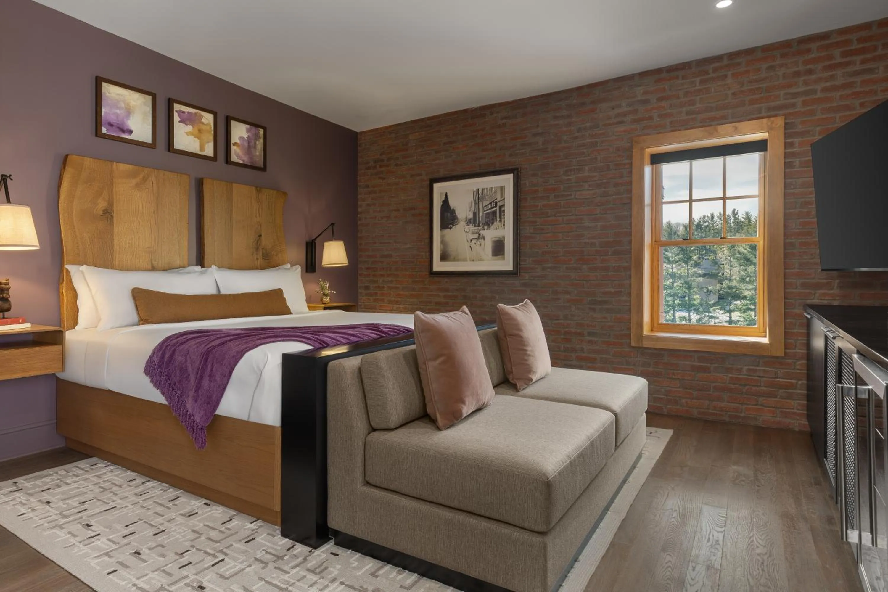 Bed in The Horton Hotel