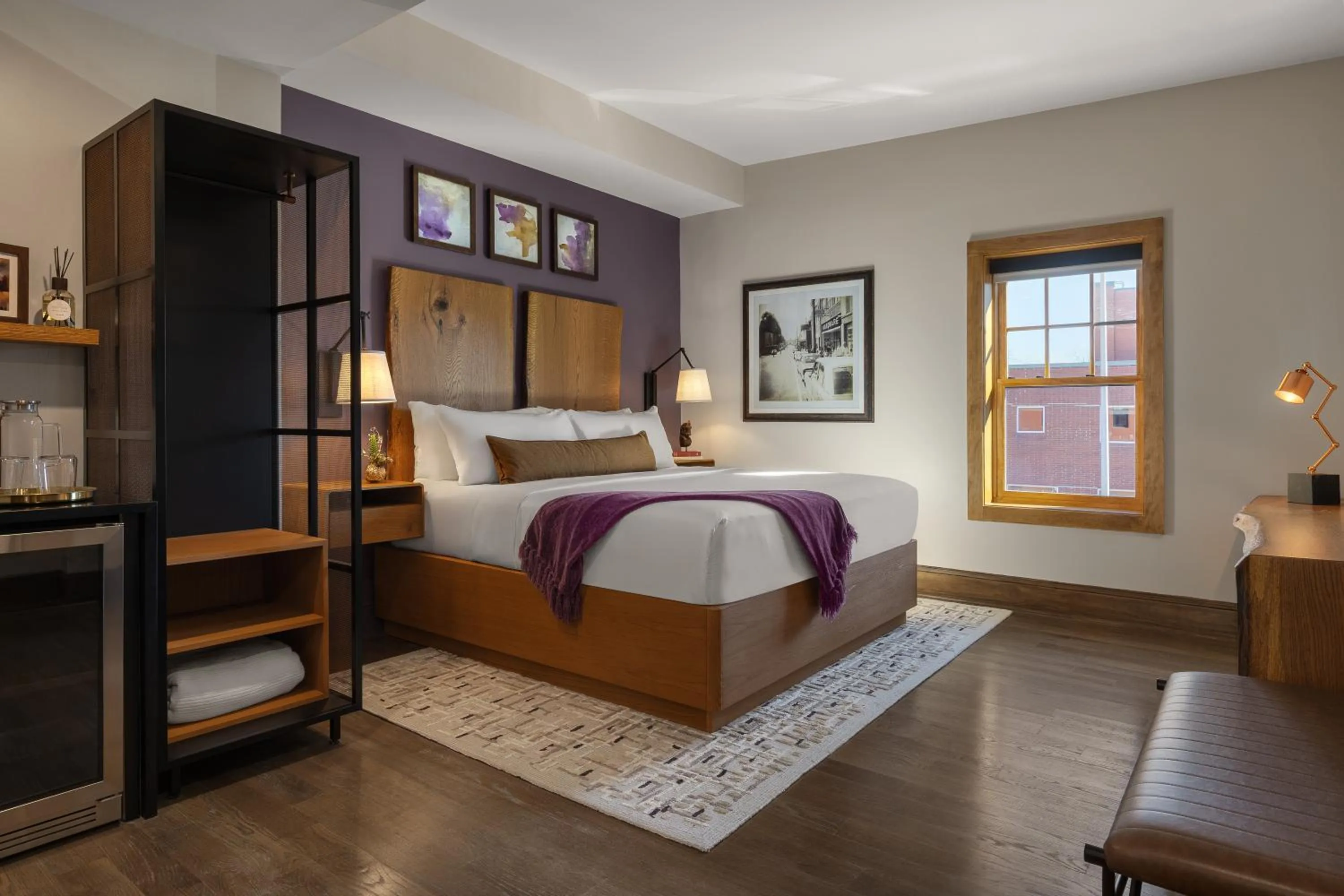 Bed in The Horton Hotel