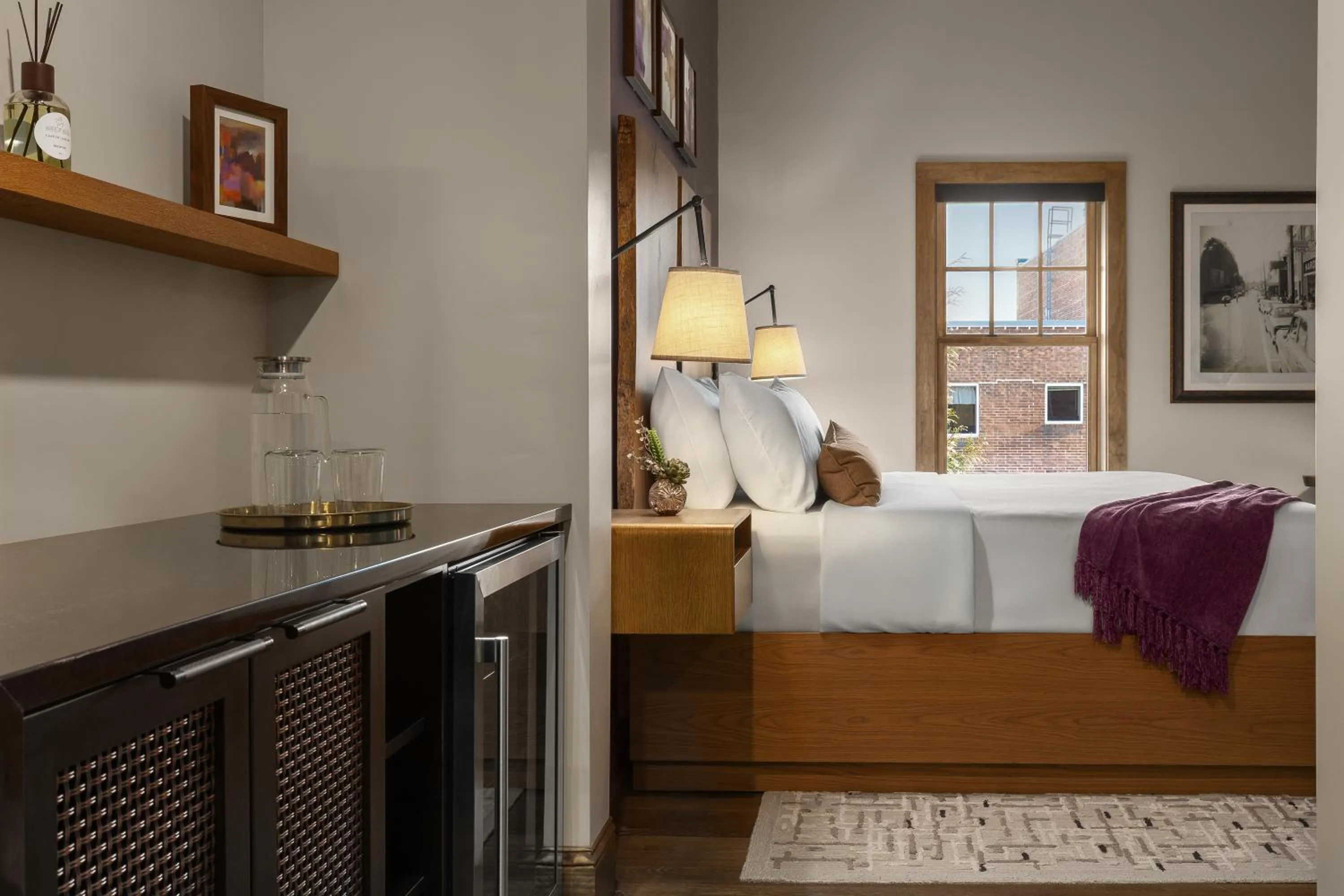 Bed in The Horton Hotel