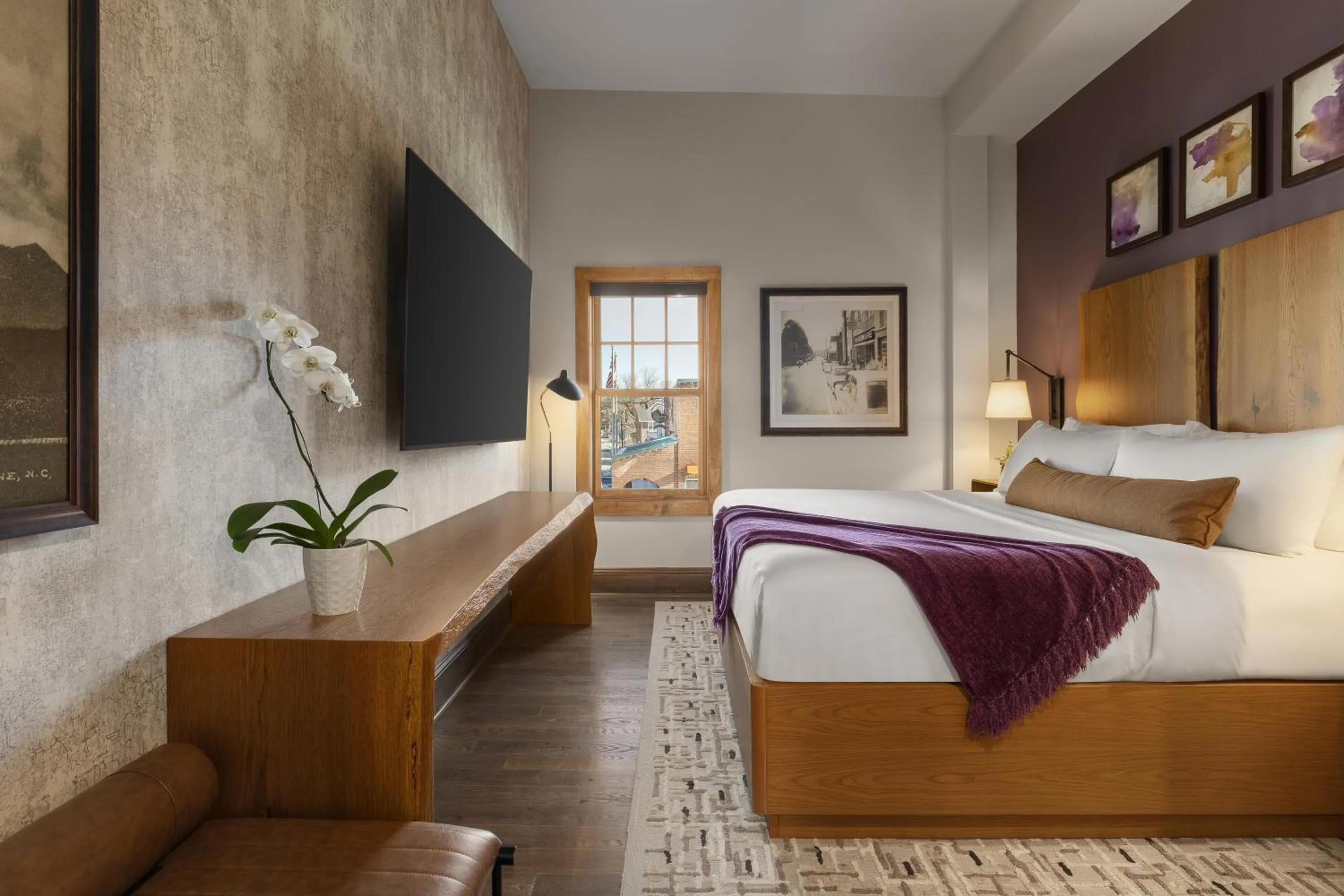 Bed in The Horton Hotel