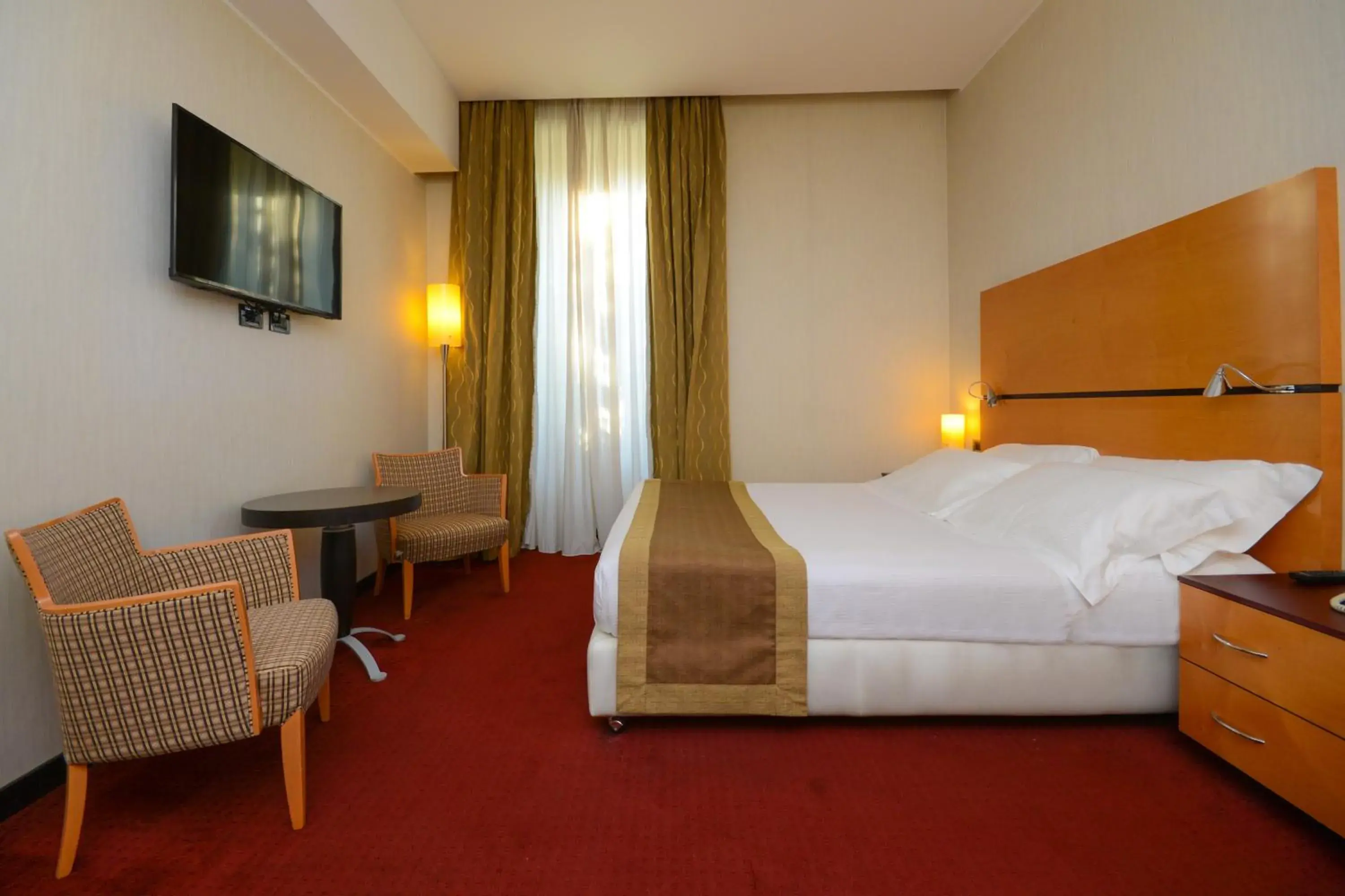 Seating area, Bed in Hotel Igea Seating area, Bed in Hotel Igea