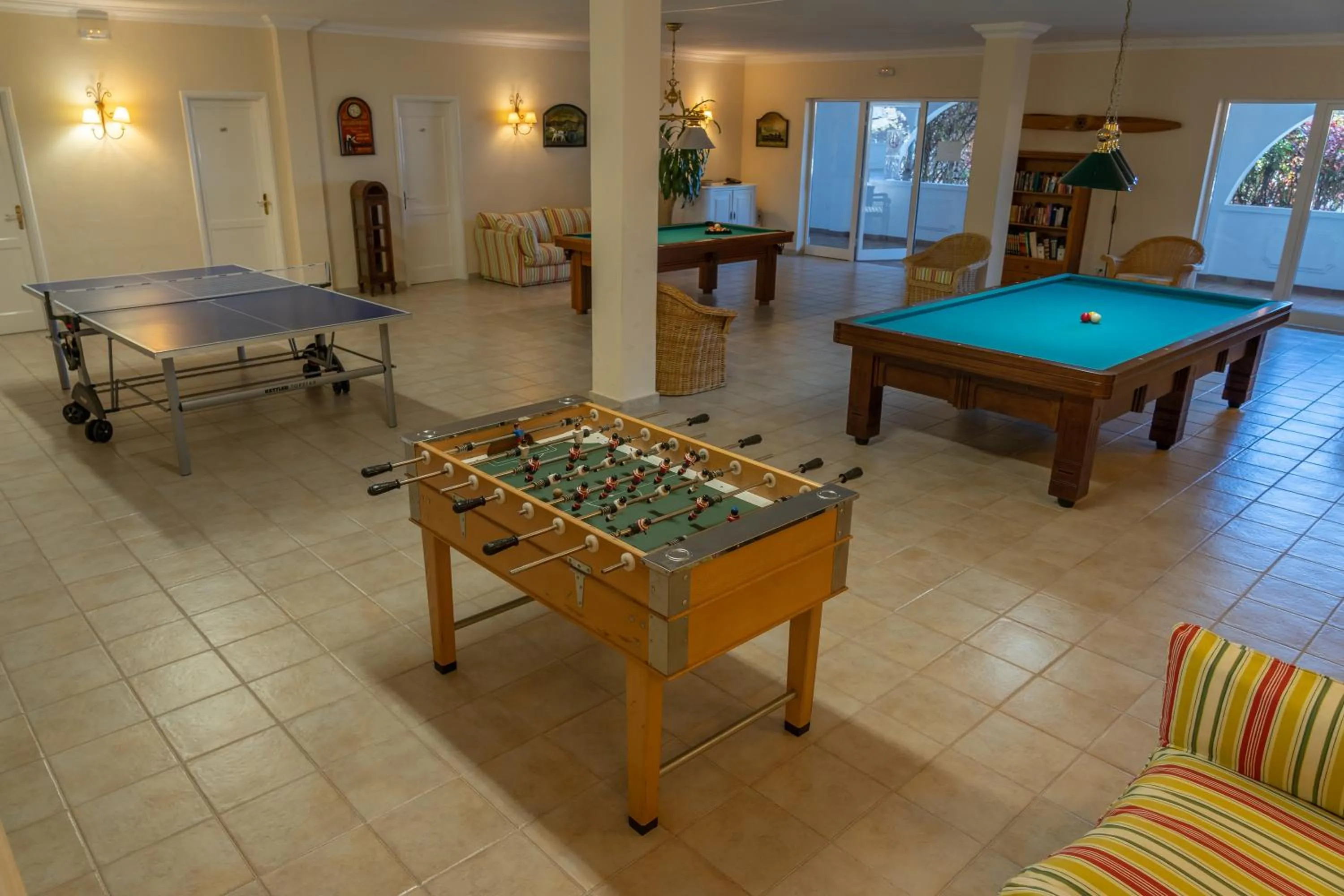 Billiard in La Palma Jardín Resort