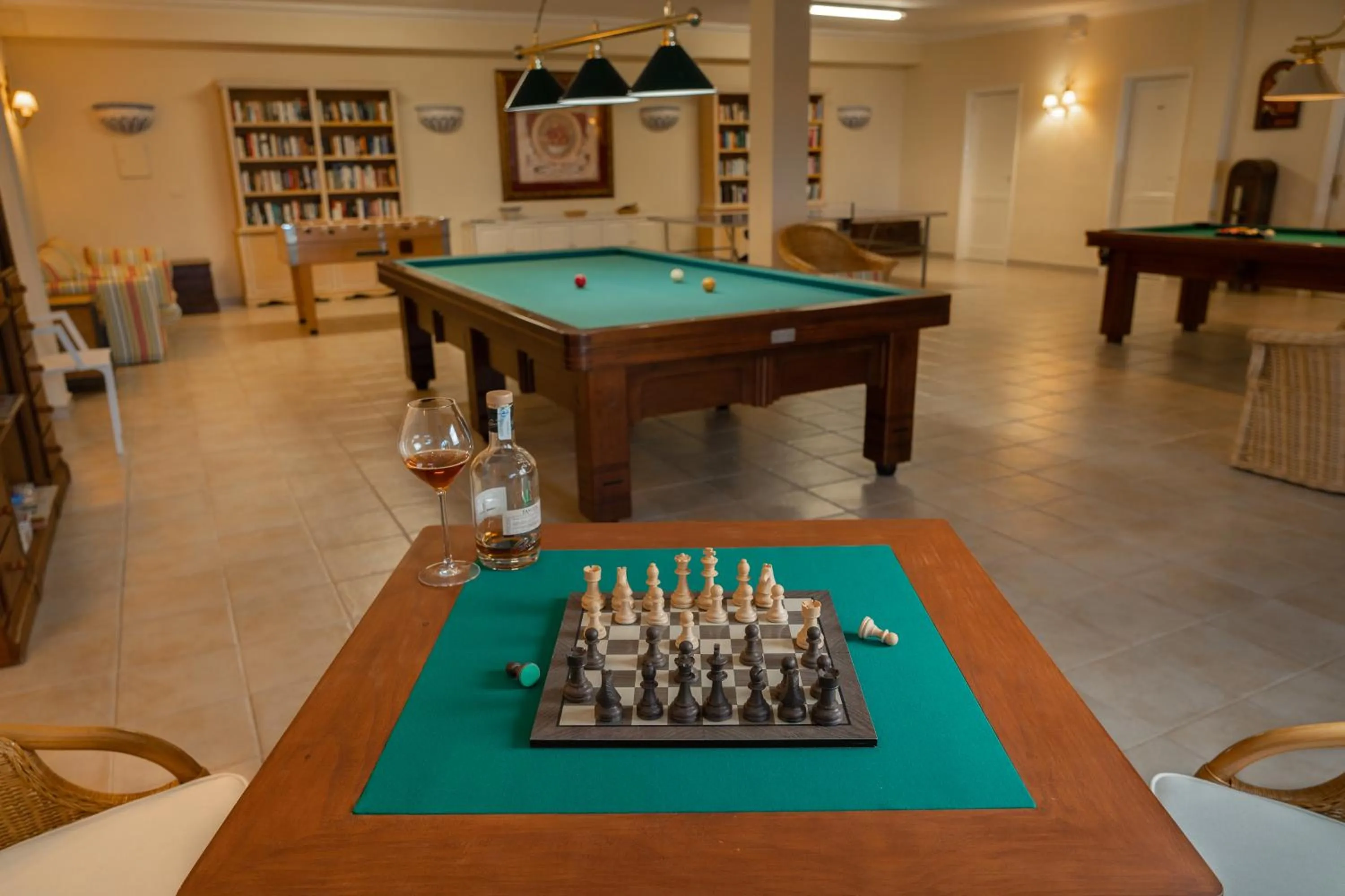 Billiard in La Palma Jardín Resort