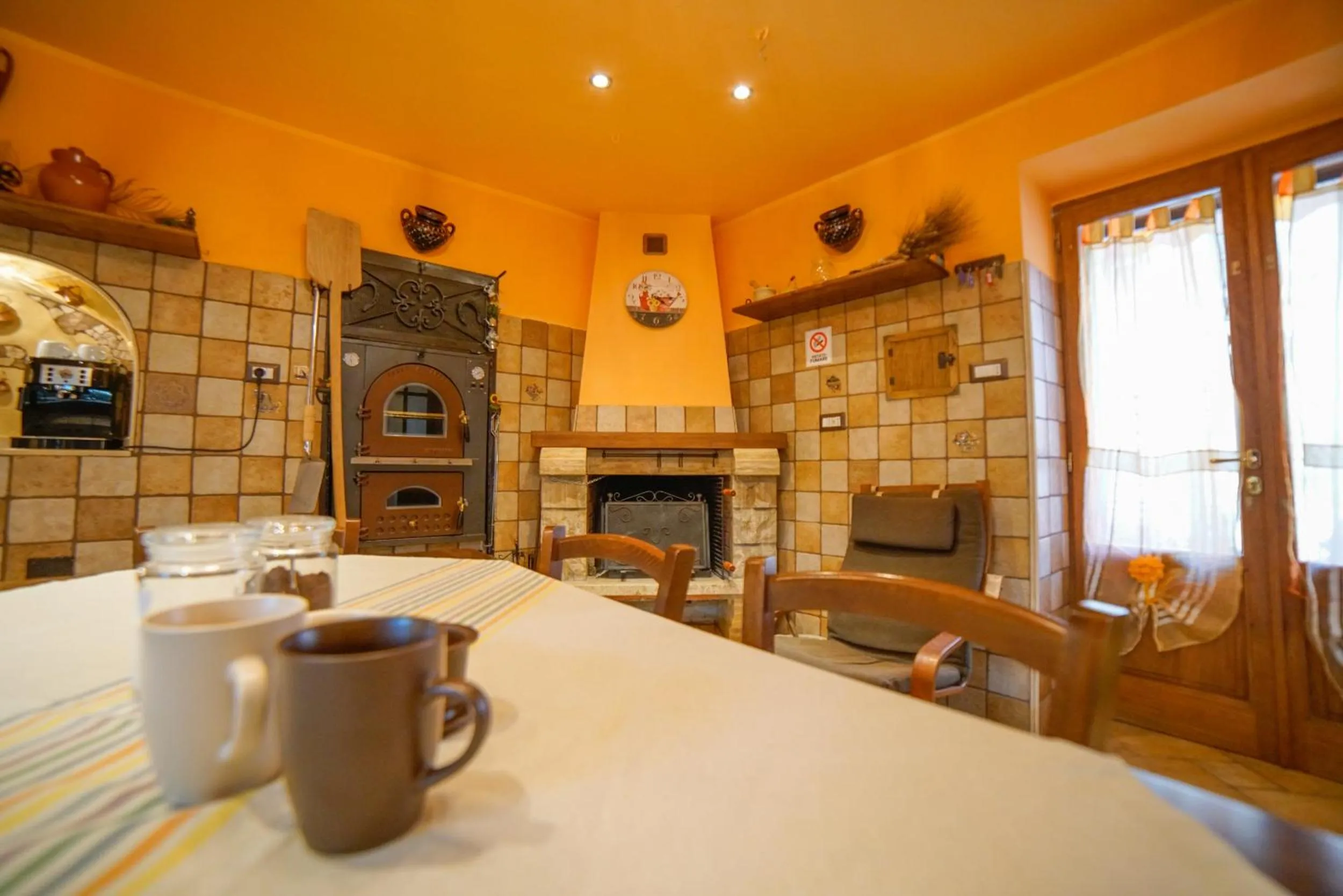 Communal kitchen in Casa Armando