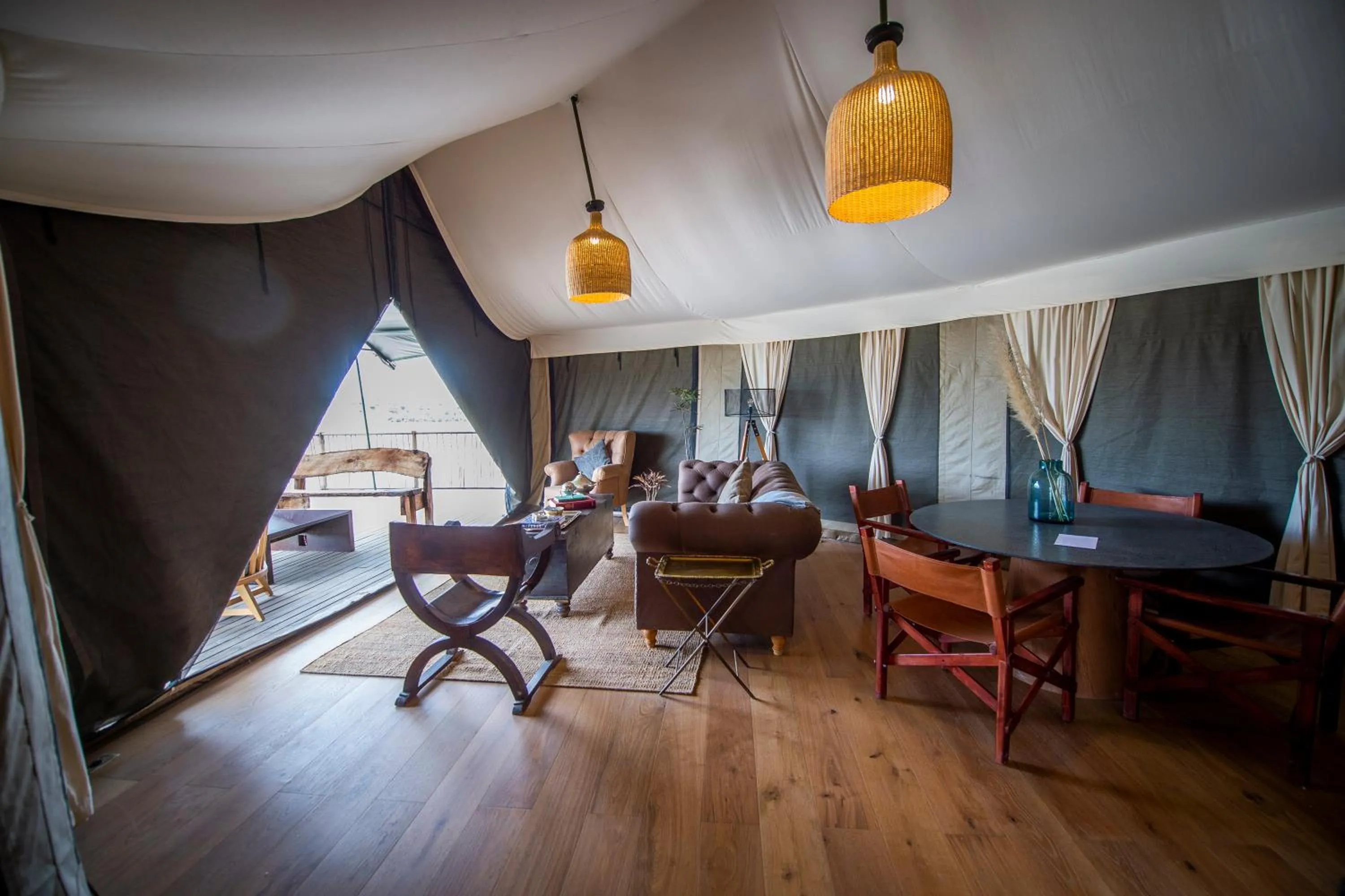 Living room in Viatura Omún, San Miguel de Allende, with Optional All Inclusive