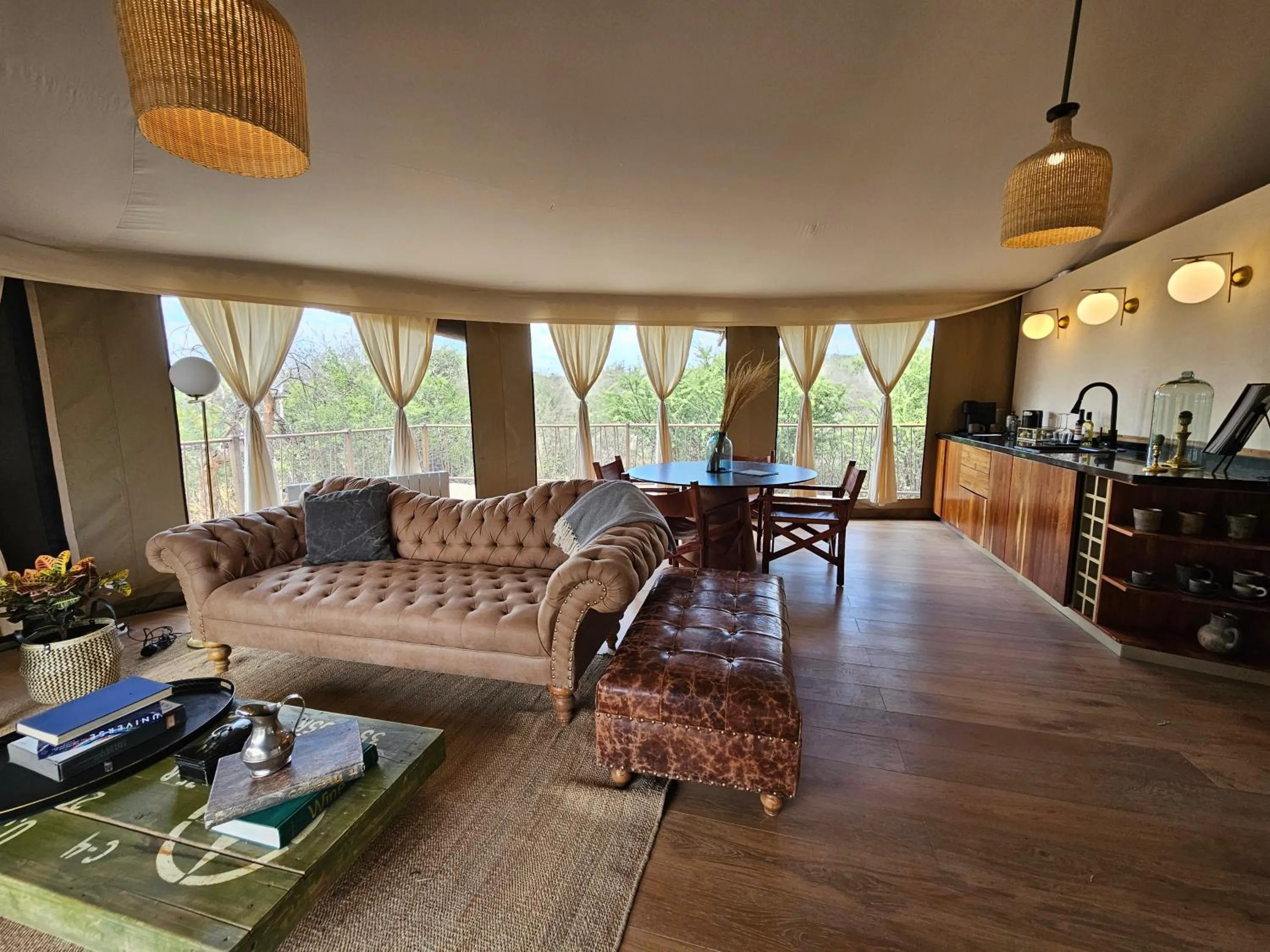 Living room in Viatura Omún, San Miguel de Allende, with Optional All Inclusive