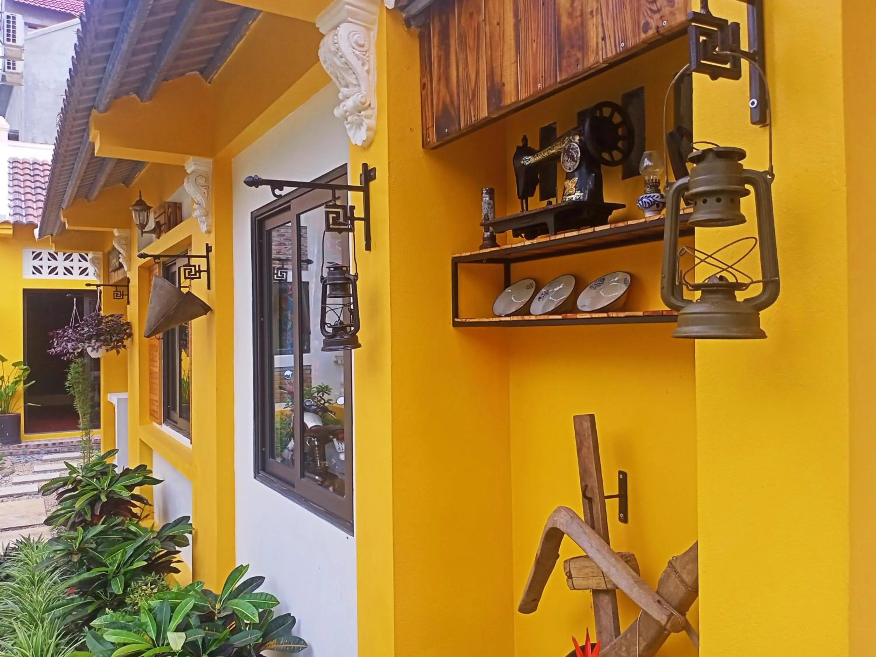 Decorative detail in Mai Home Ninh Bình