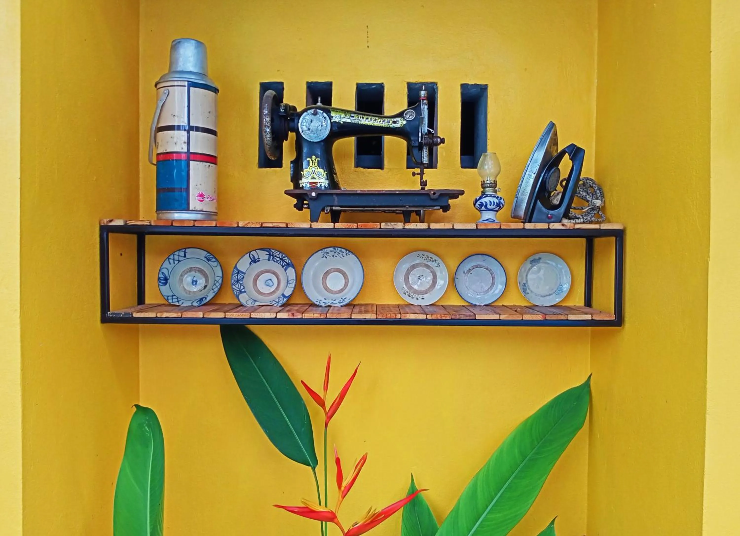 Decorative detail in Mai Home Ninh Bình