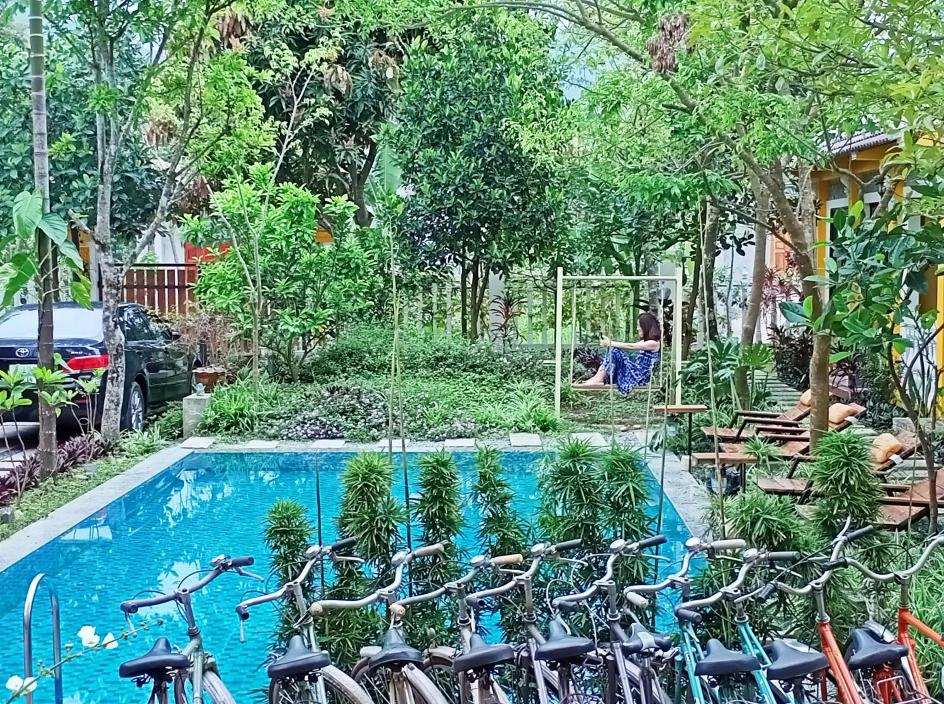 Pool view in Mai Home Ninh Bình