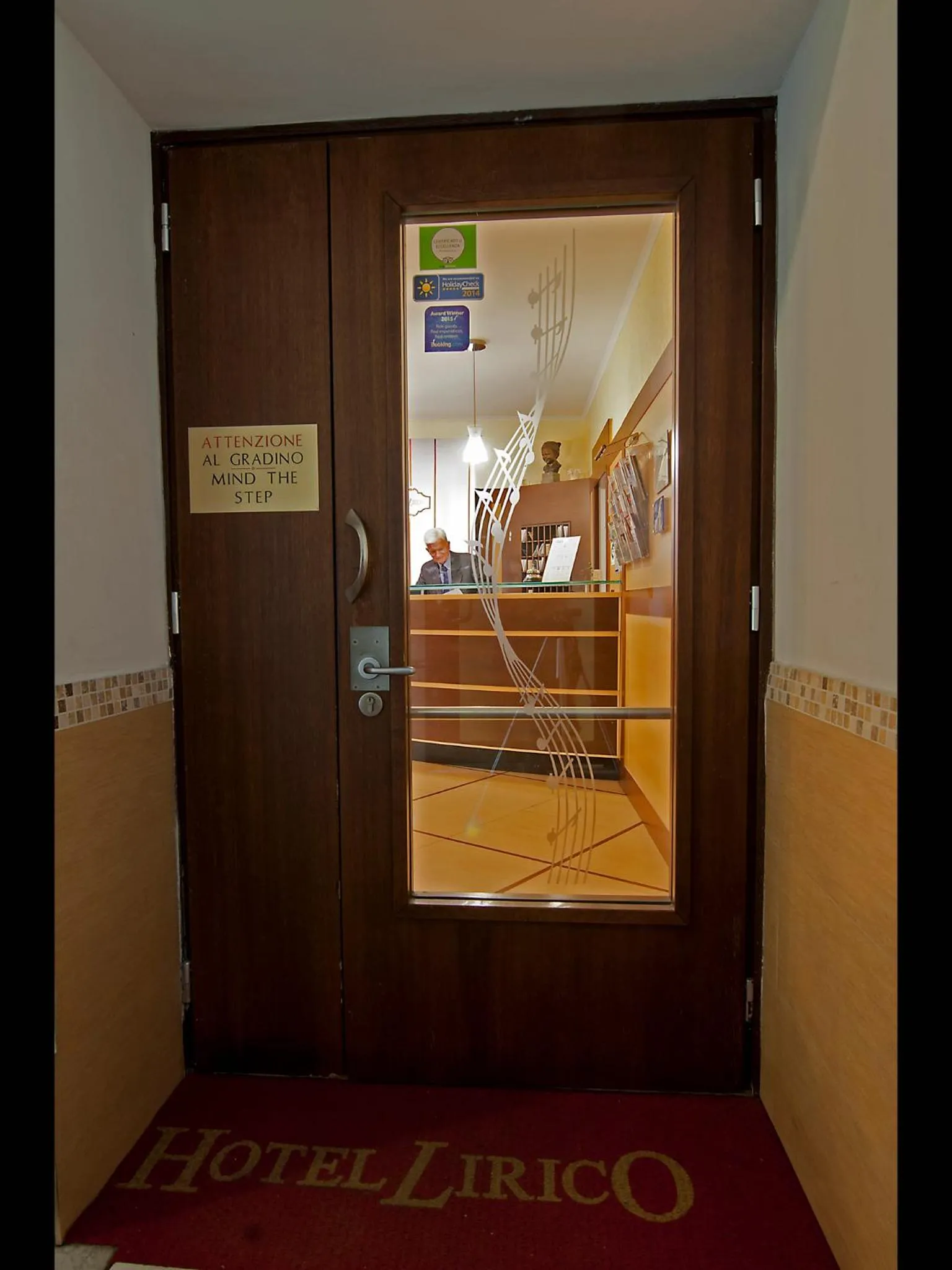 Lobby or reception in Hotel Lirico