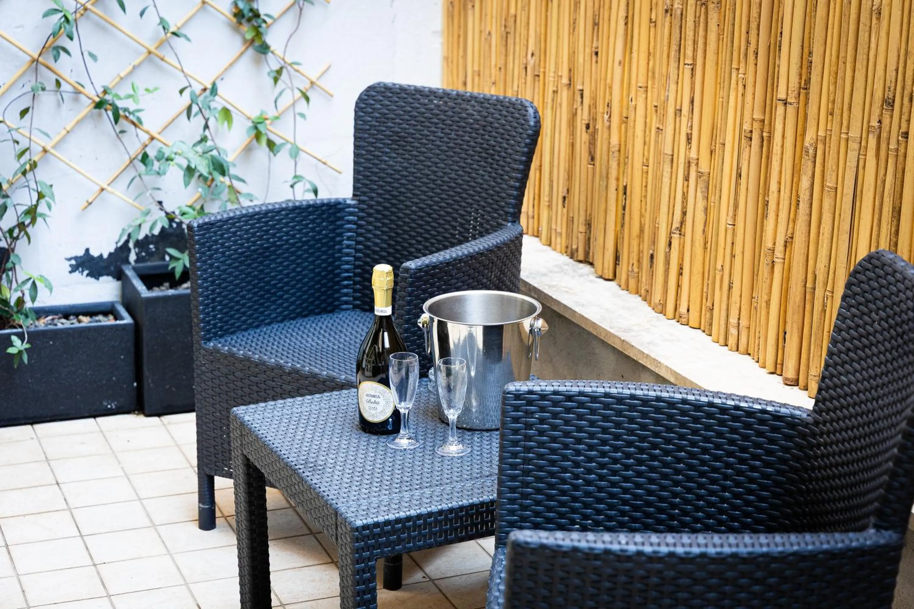 Balcony/Terrace in Hotel Castellino Roma