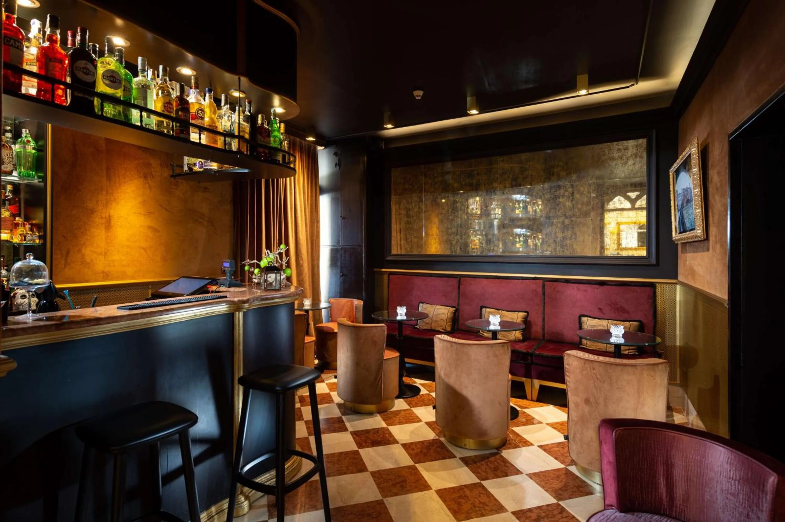 Lounge or bar in Hotel Olimpia Venice, BW Signature Collection 3sup