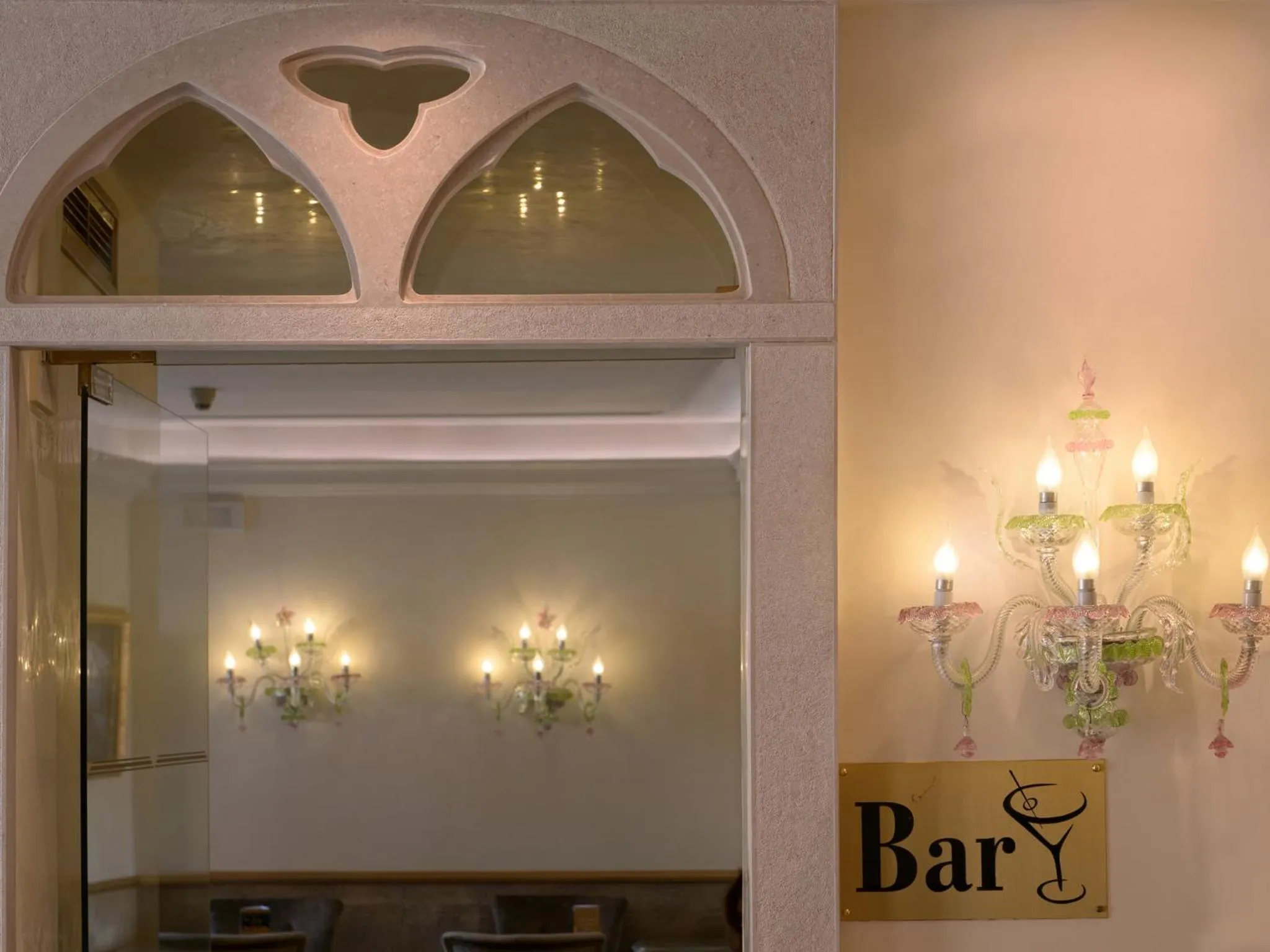 Decorative detail in Hotel Olimpia Venice, BW Signature Collection 3sup