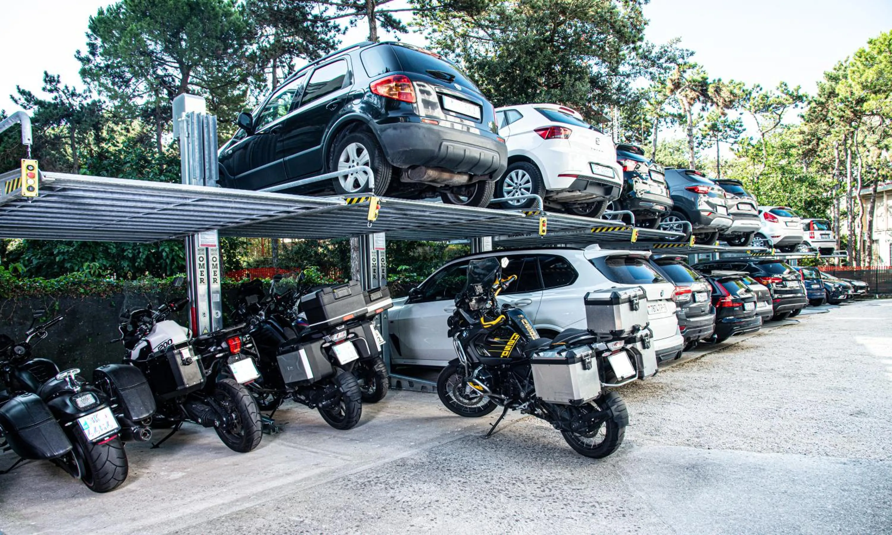 Parking in Hotel Bella Venezia Mare