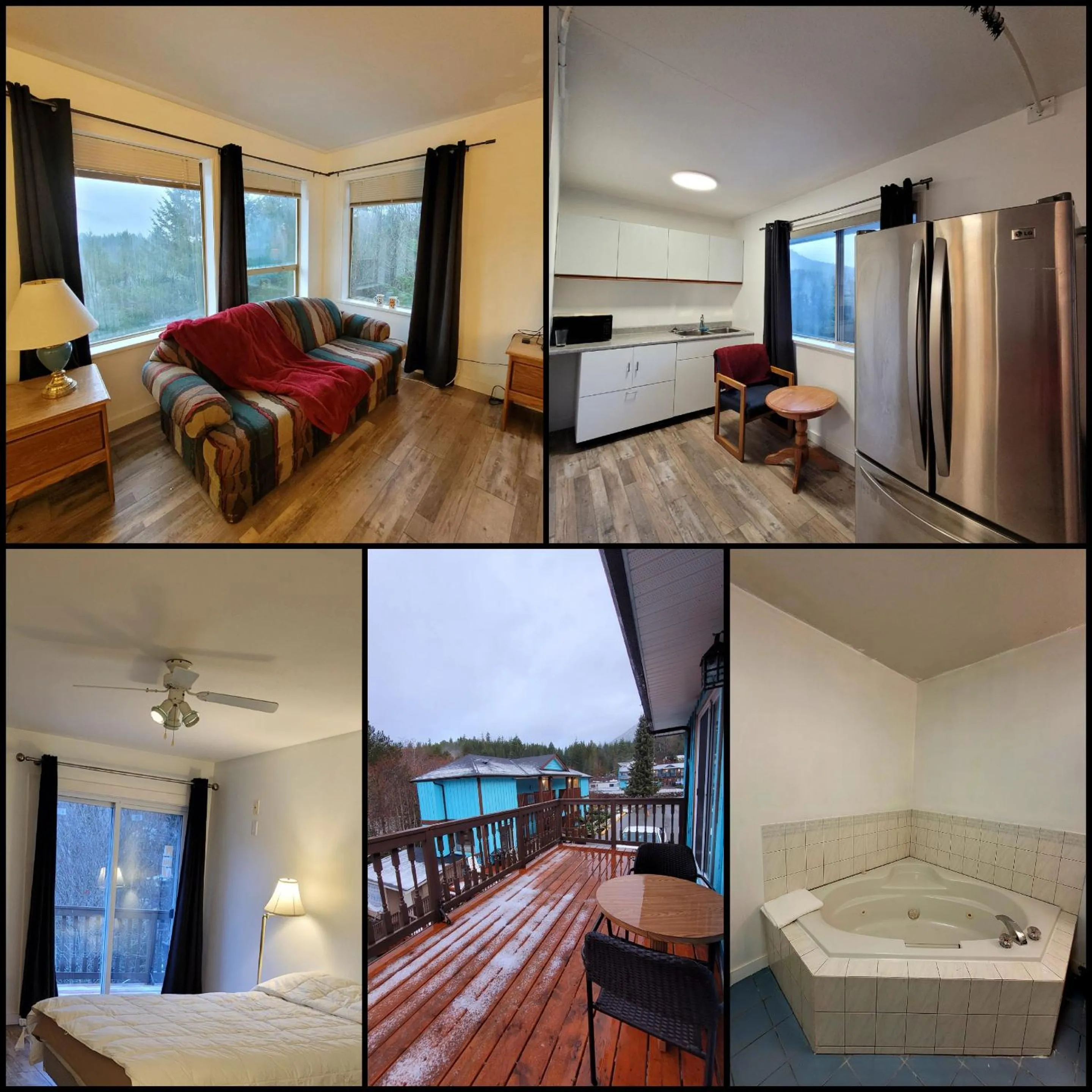 Bed in Ridgeview Motor Inn