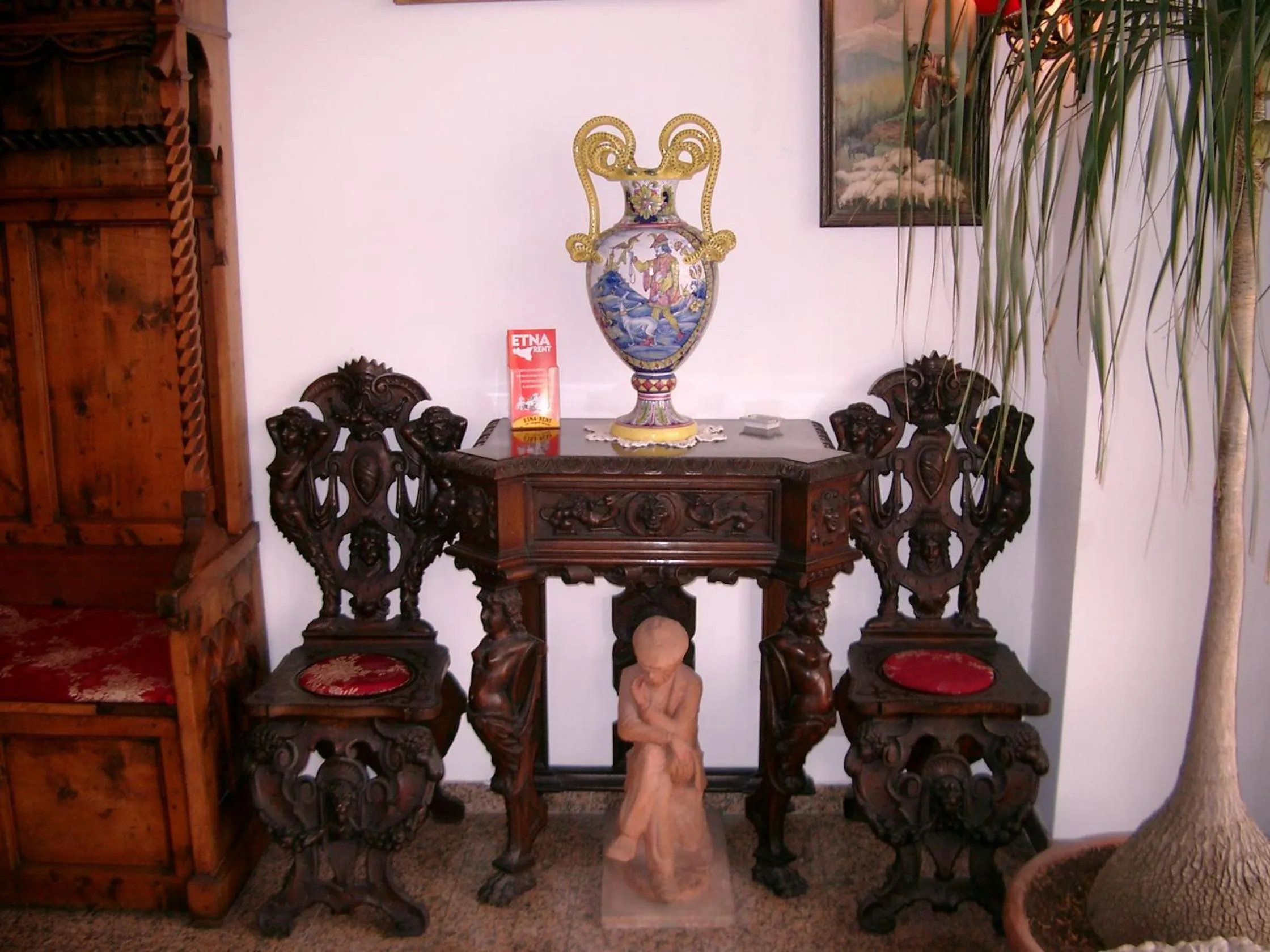 Lobby or reception in Hotel La Riva