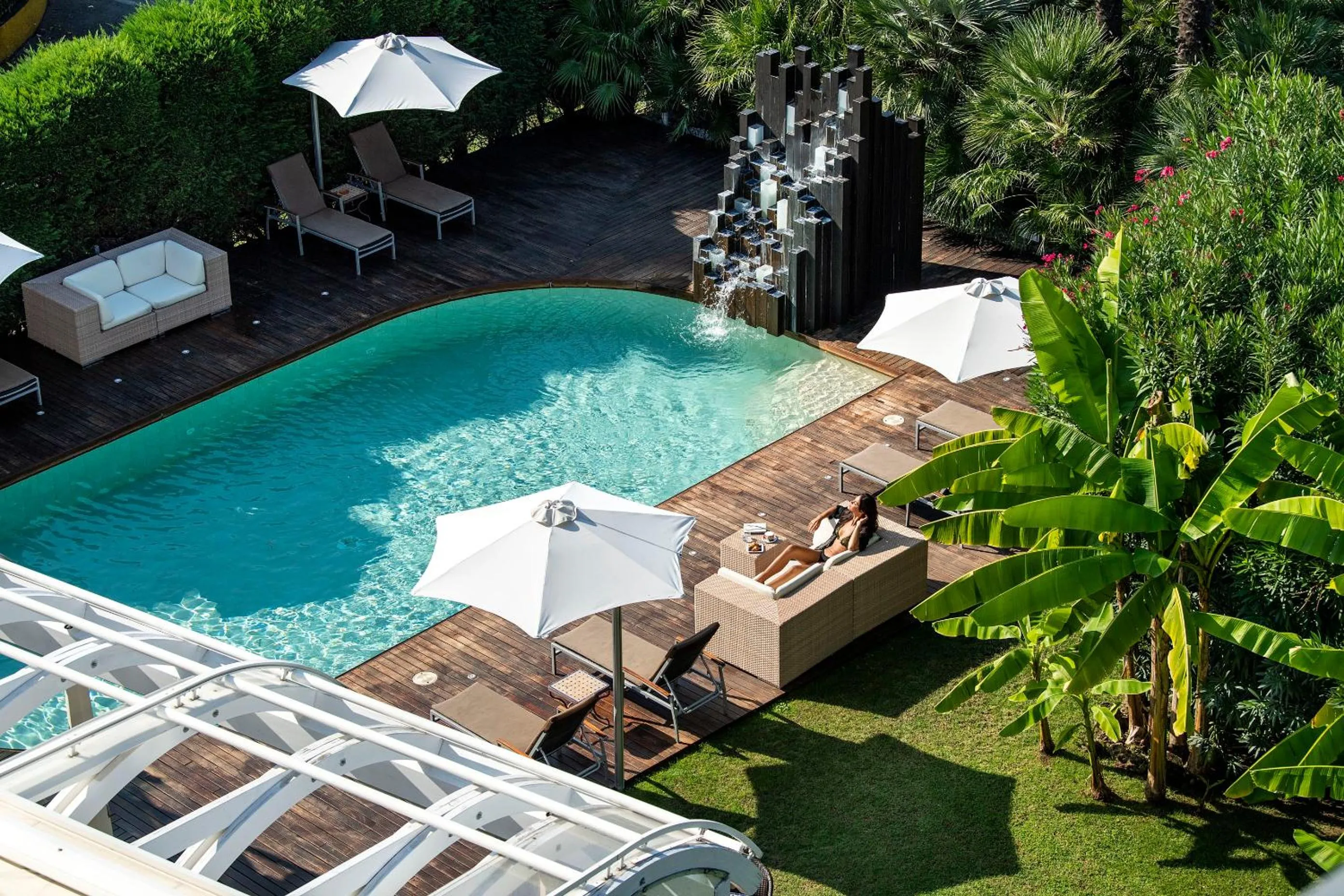 Garden view in Color Hotel Style, Design & Gourmet