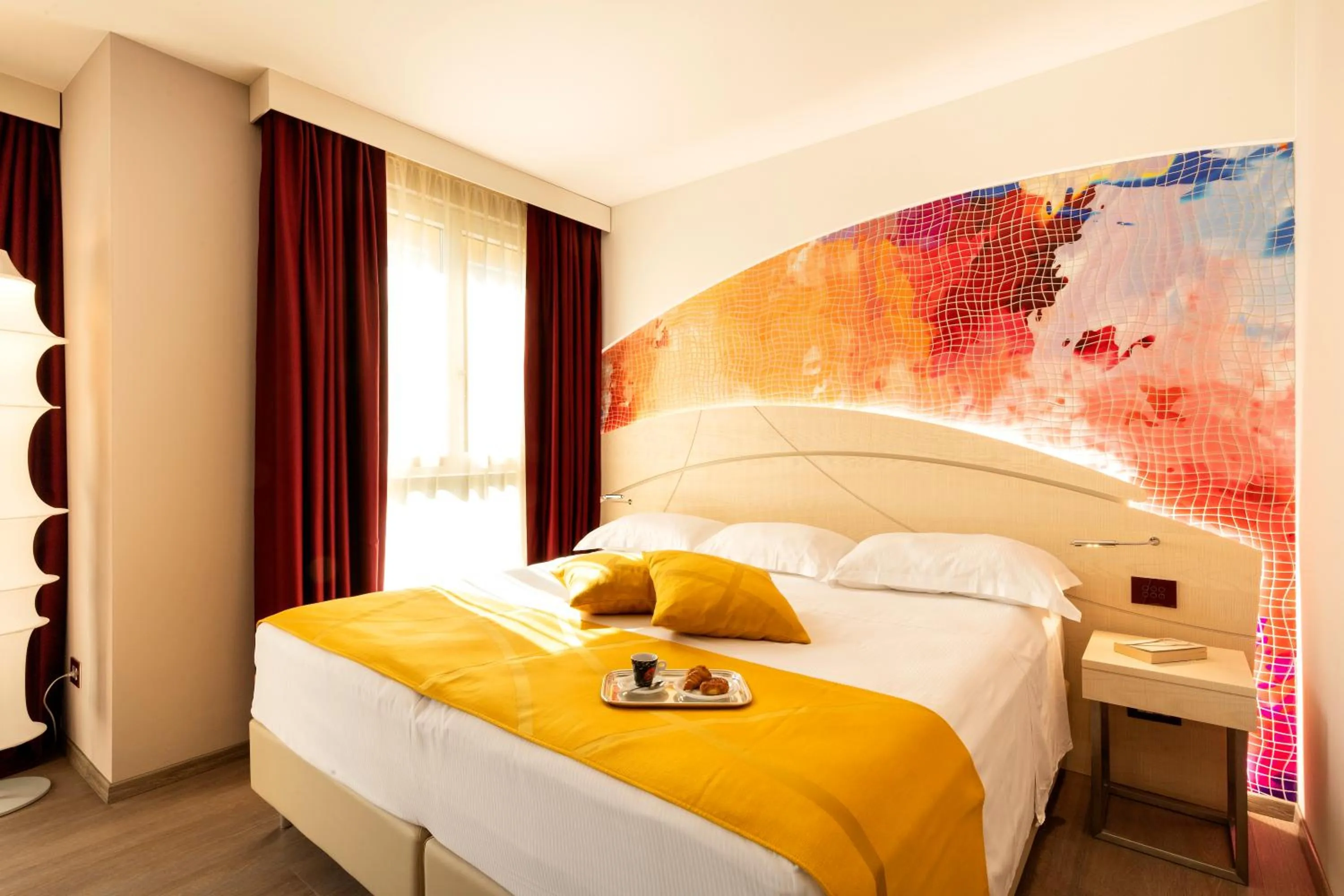 Bedroom, Bed in Color Hotel Style, Design & Gourmet