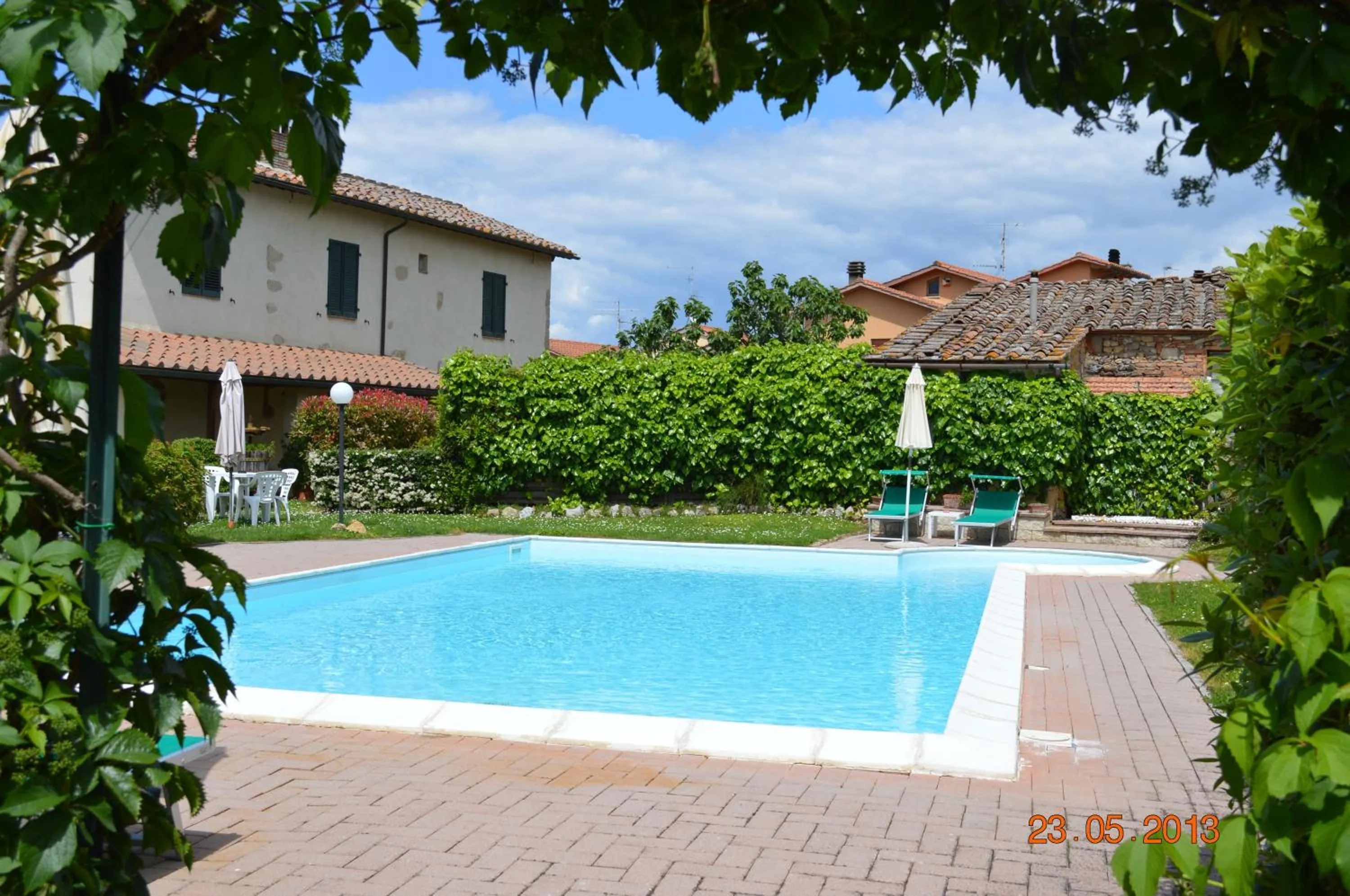 Garden view in Le Volpaie