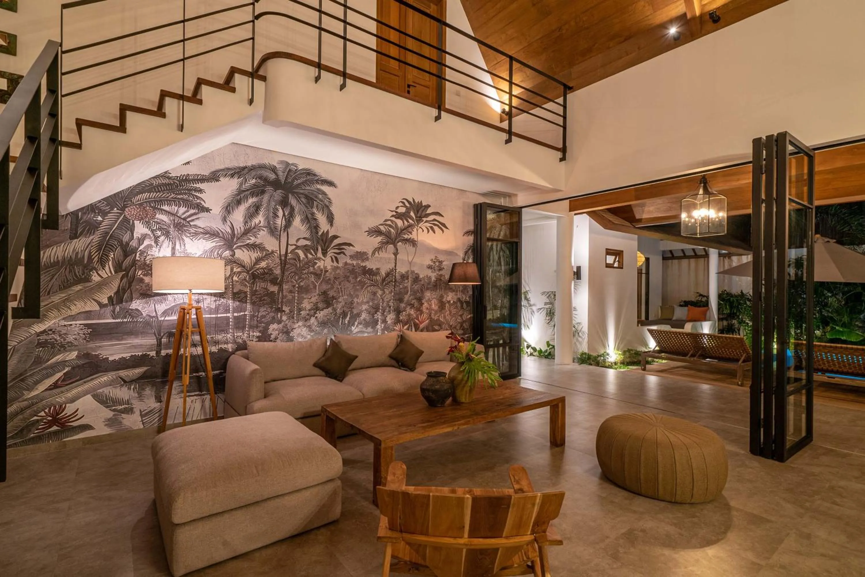 Living room in Villa Nusantara 6 by Alfred in Bali