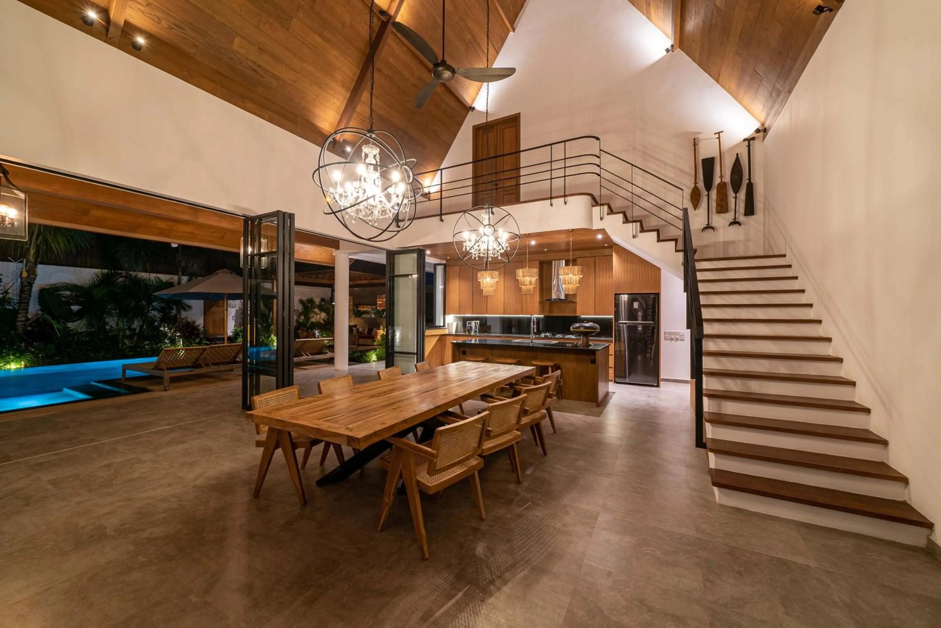 Kitchen or kitchenette in Villa Nusantara 6 by Alfred in Bali