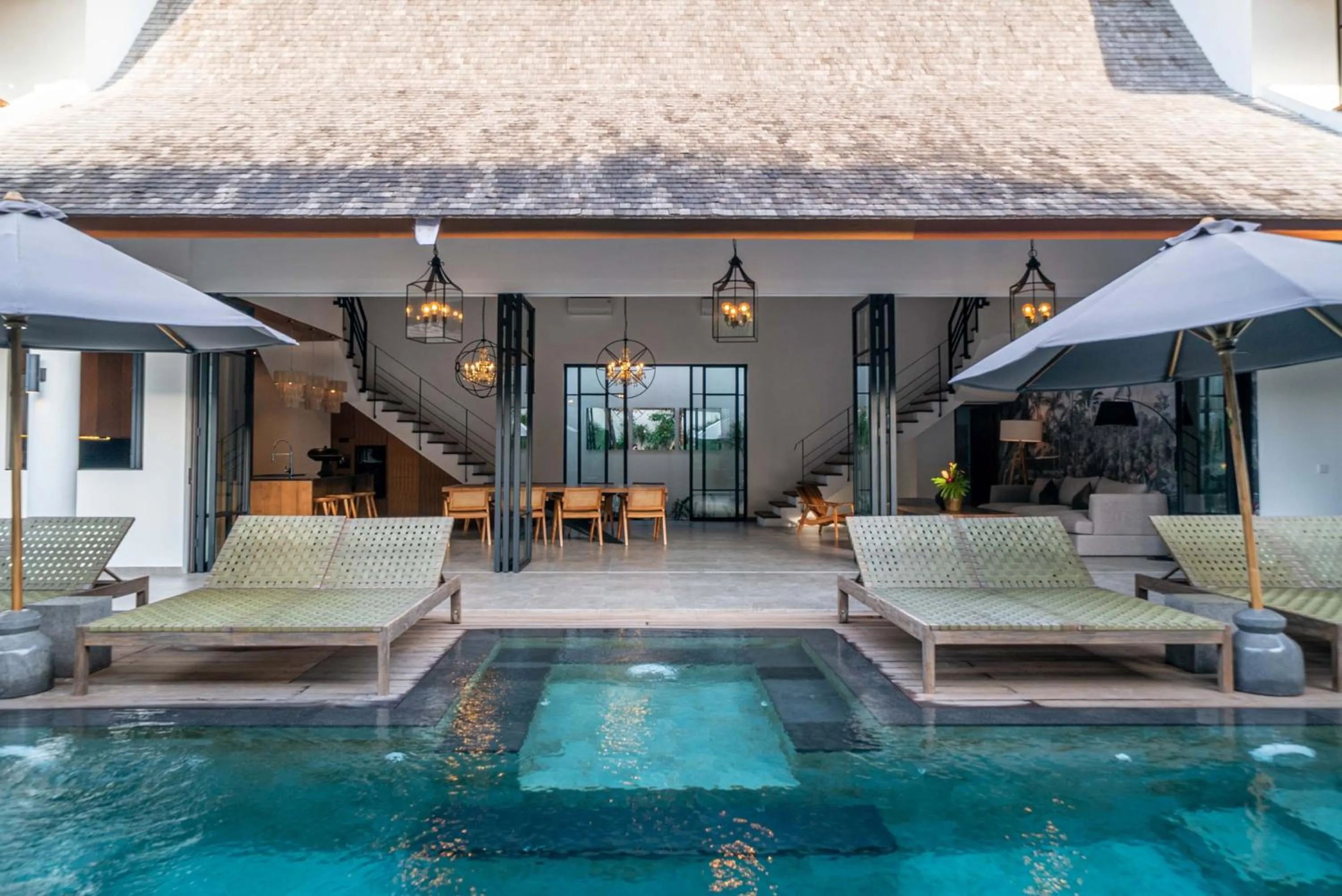Balcony/Terrace in Villa Nusantara 6 by Alfred in Bali