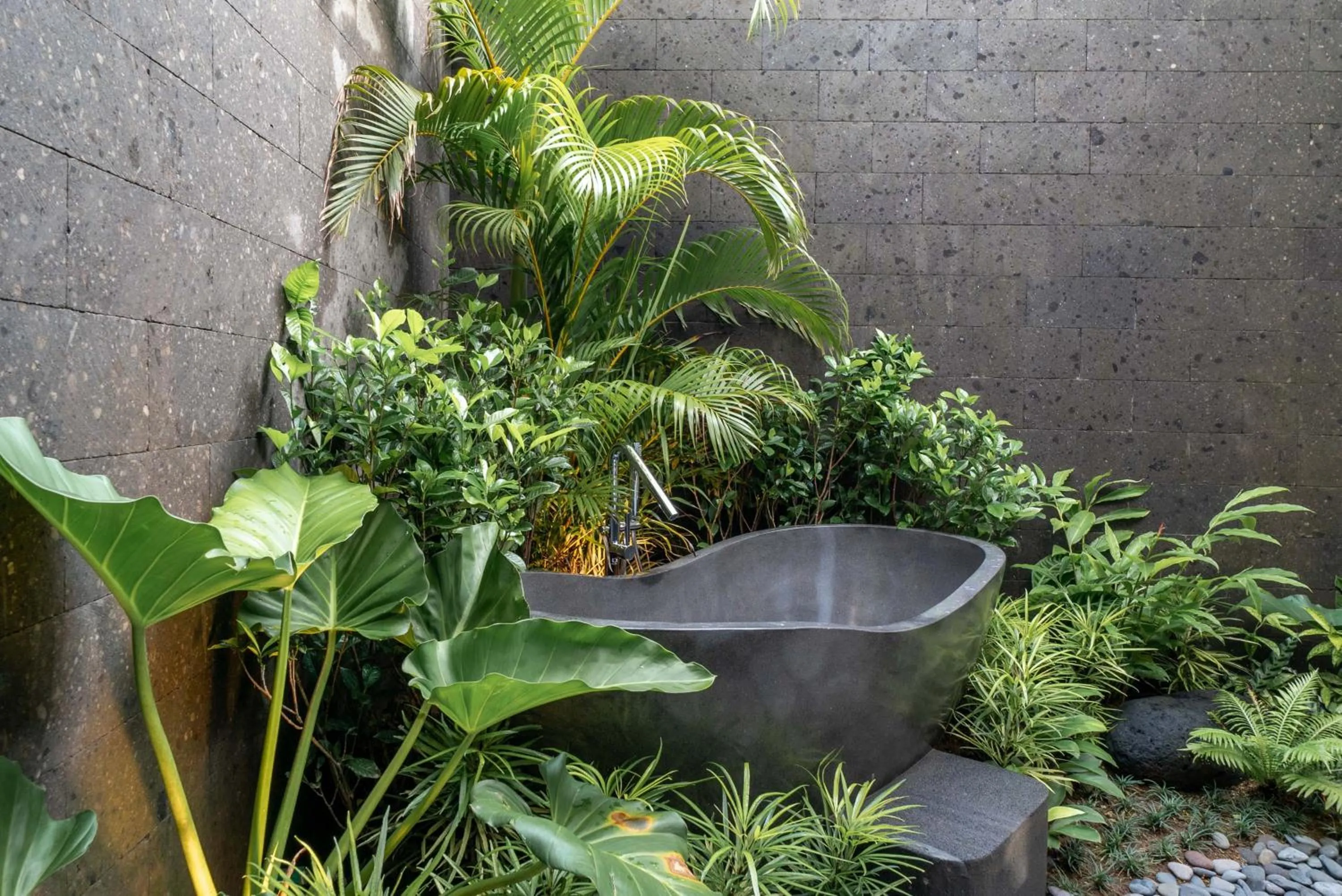 Bath in Villa Nusantara 6 by Alfred in Bali
