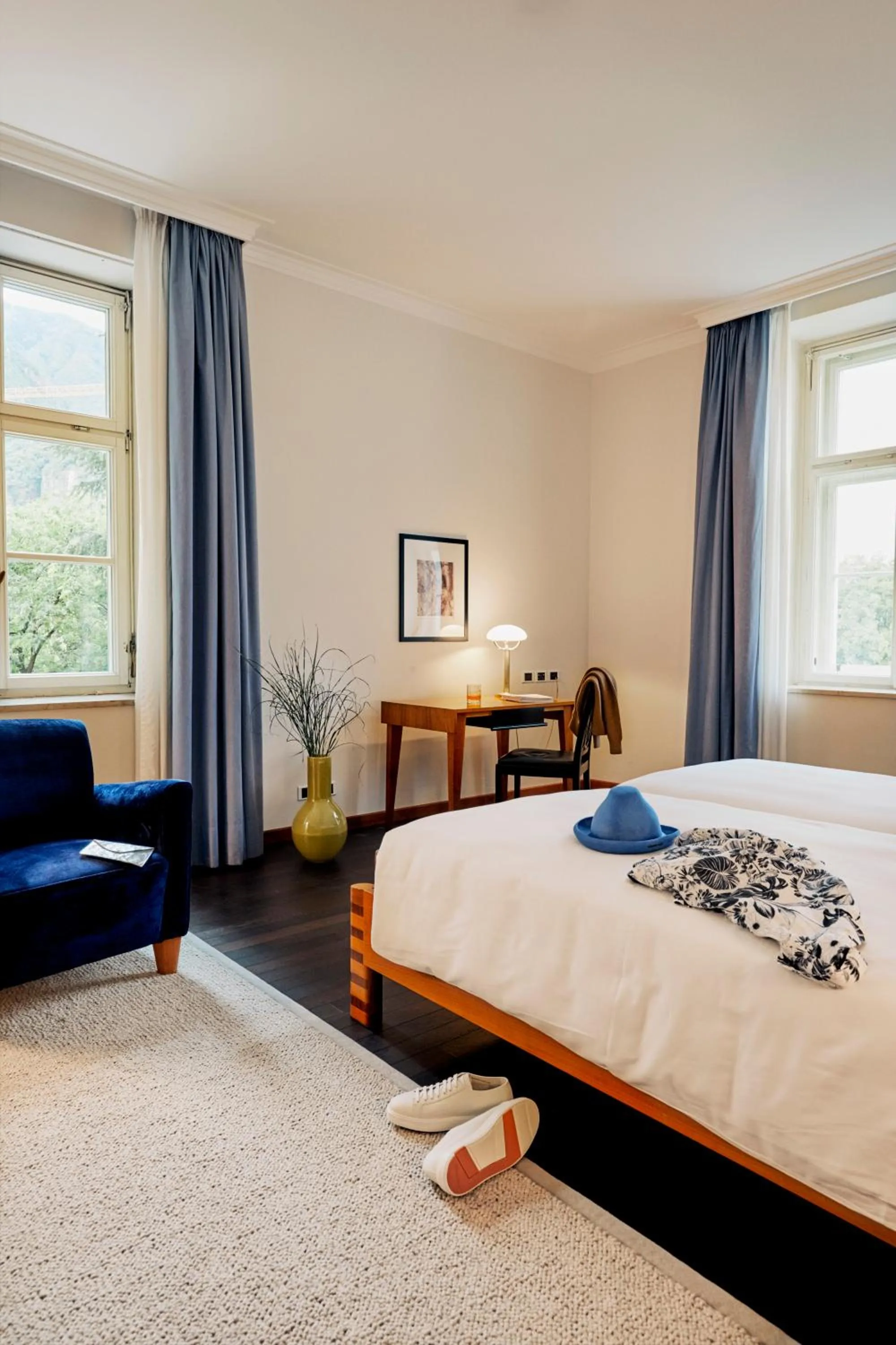 Bedroom, Bed in Parkhotel Laurin