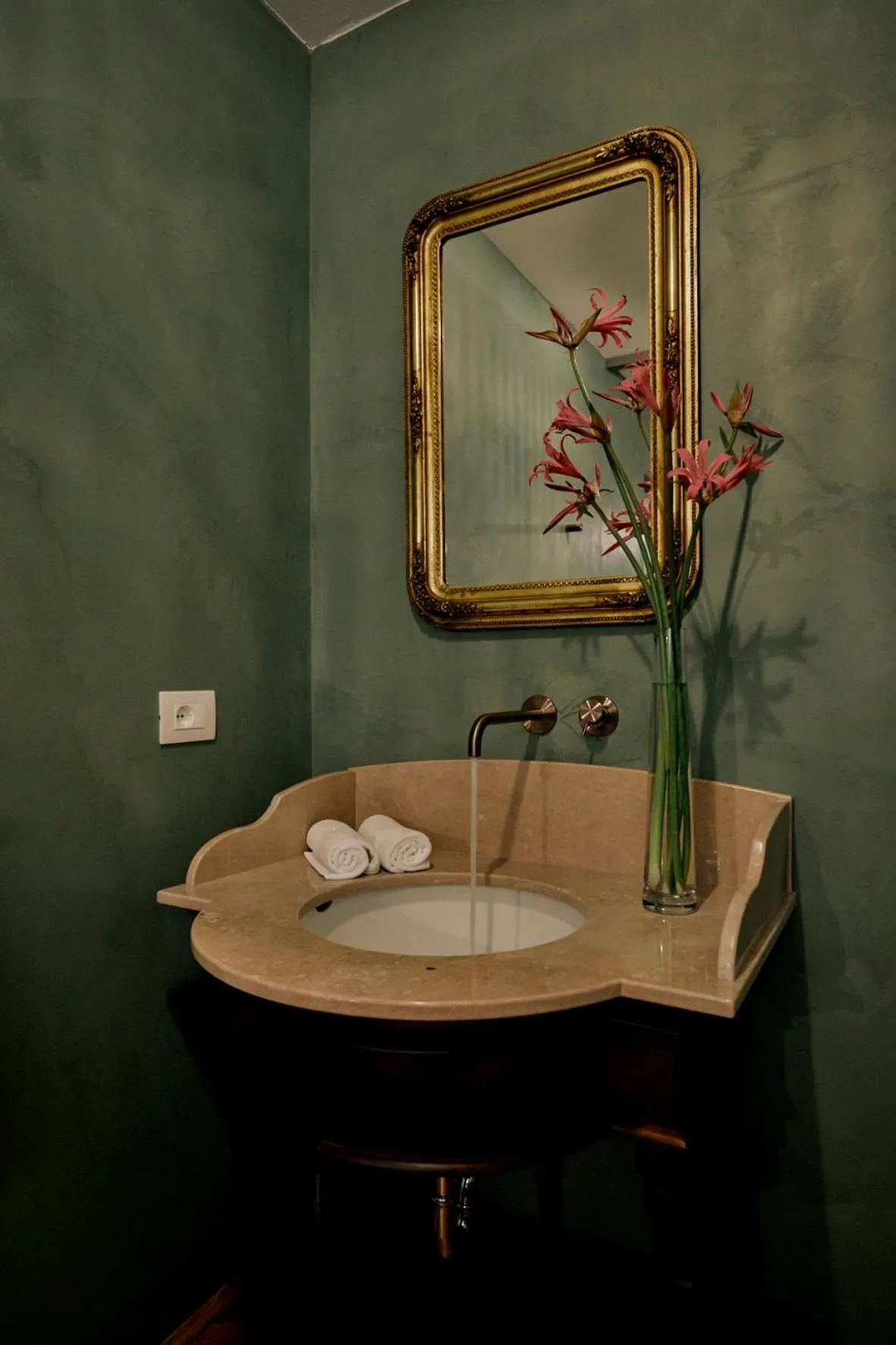 Bathroom in Parkhotel Laurin