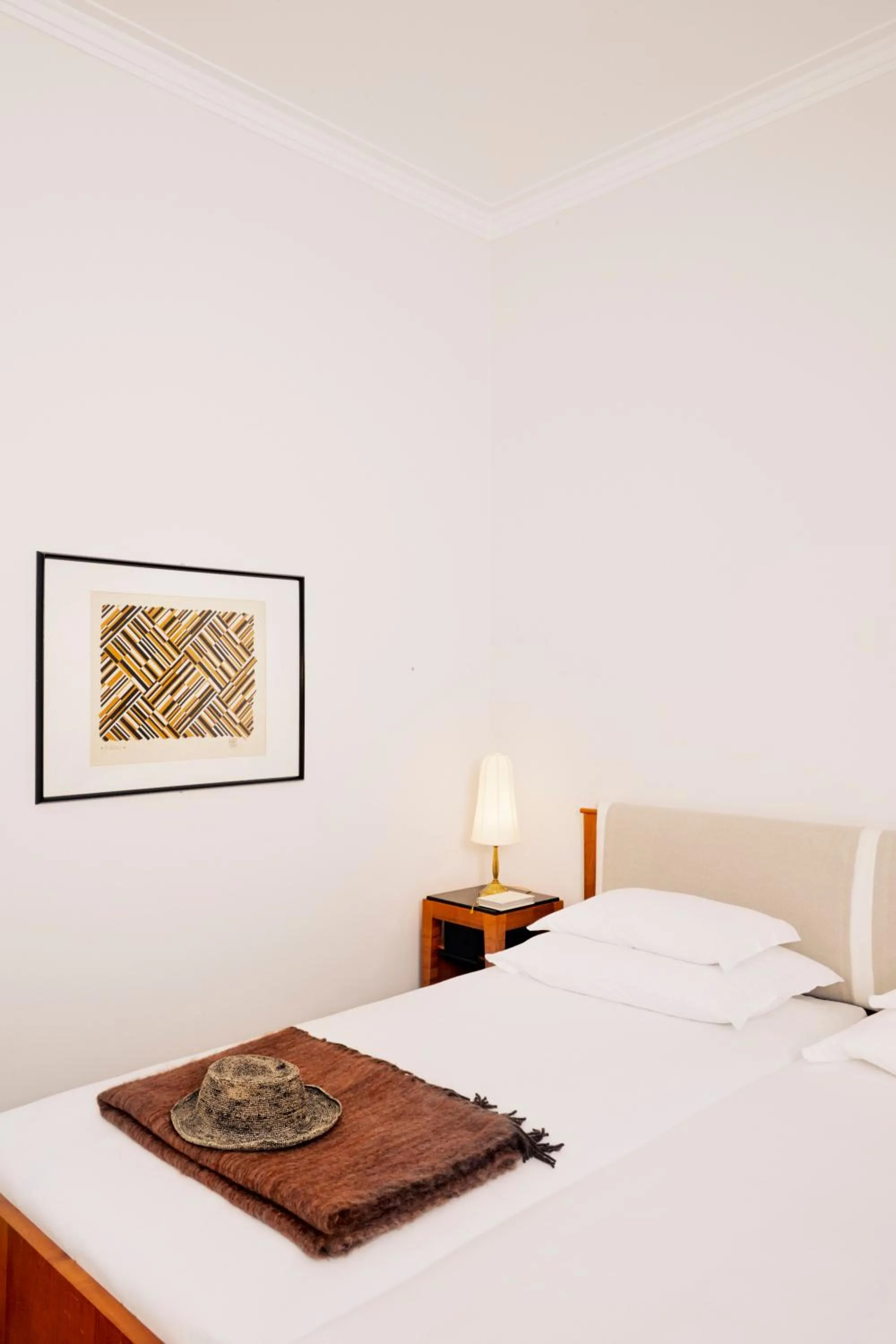 Bed in Parkhotel Laurin