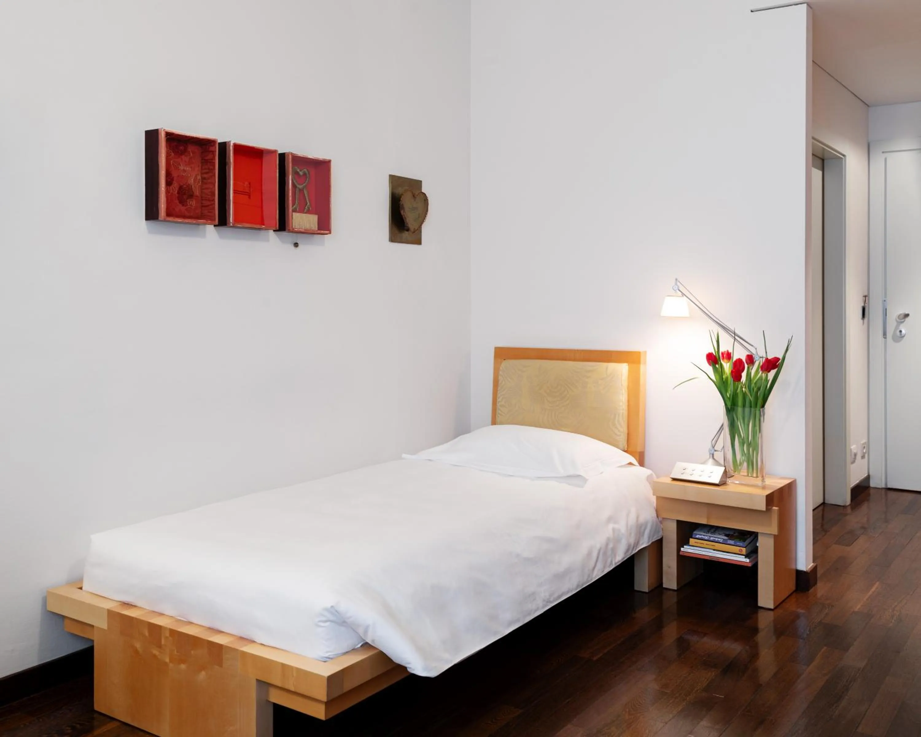 Bed in Hotel Greif, a Member of Design Hotels